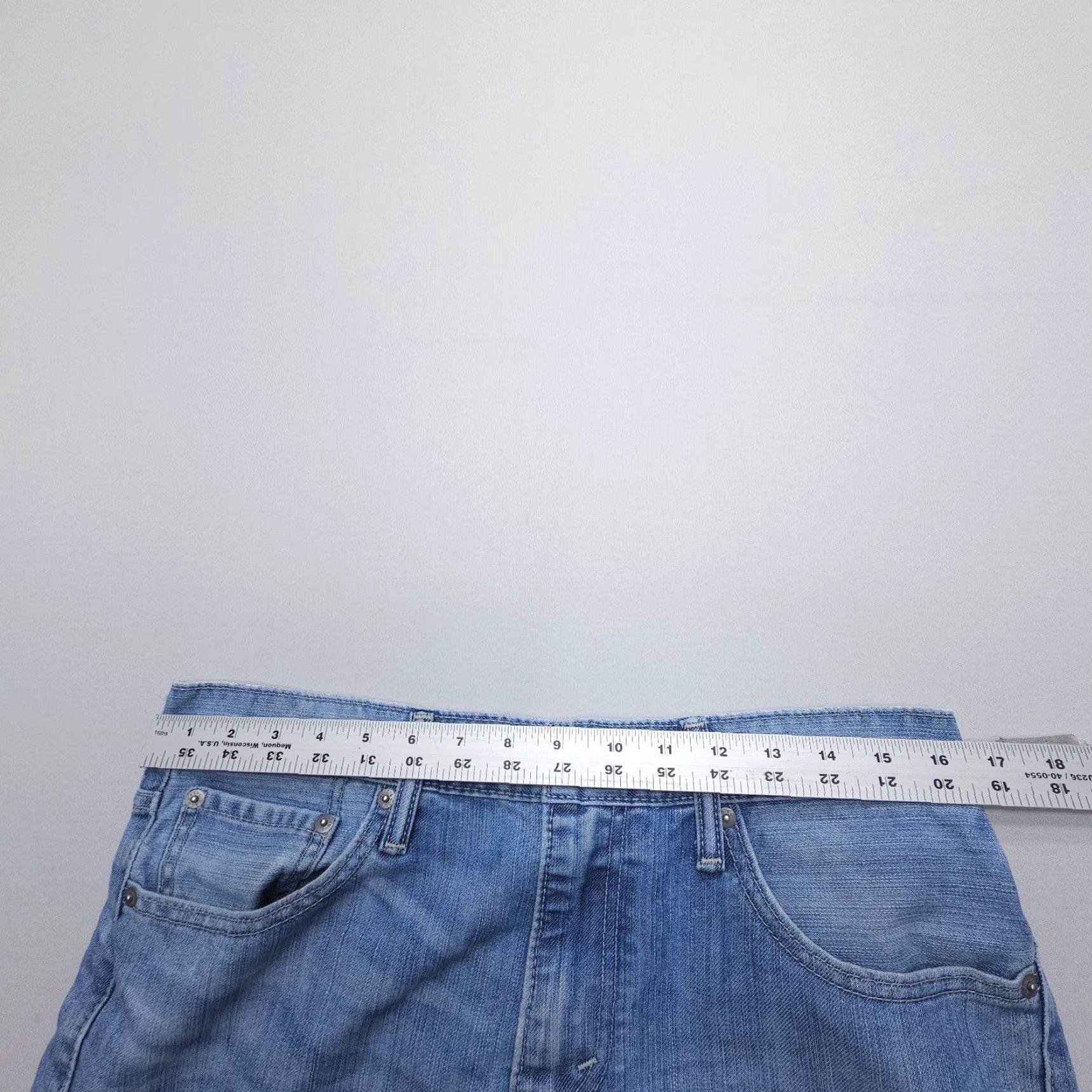 Levi's Levi's 511 Skinny Fit Jeans Mens 33 x 30 Blue Denim Size US 33 - 5 Thumbnail