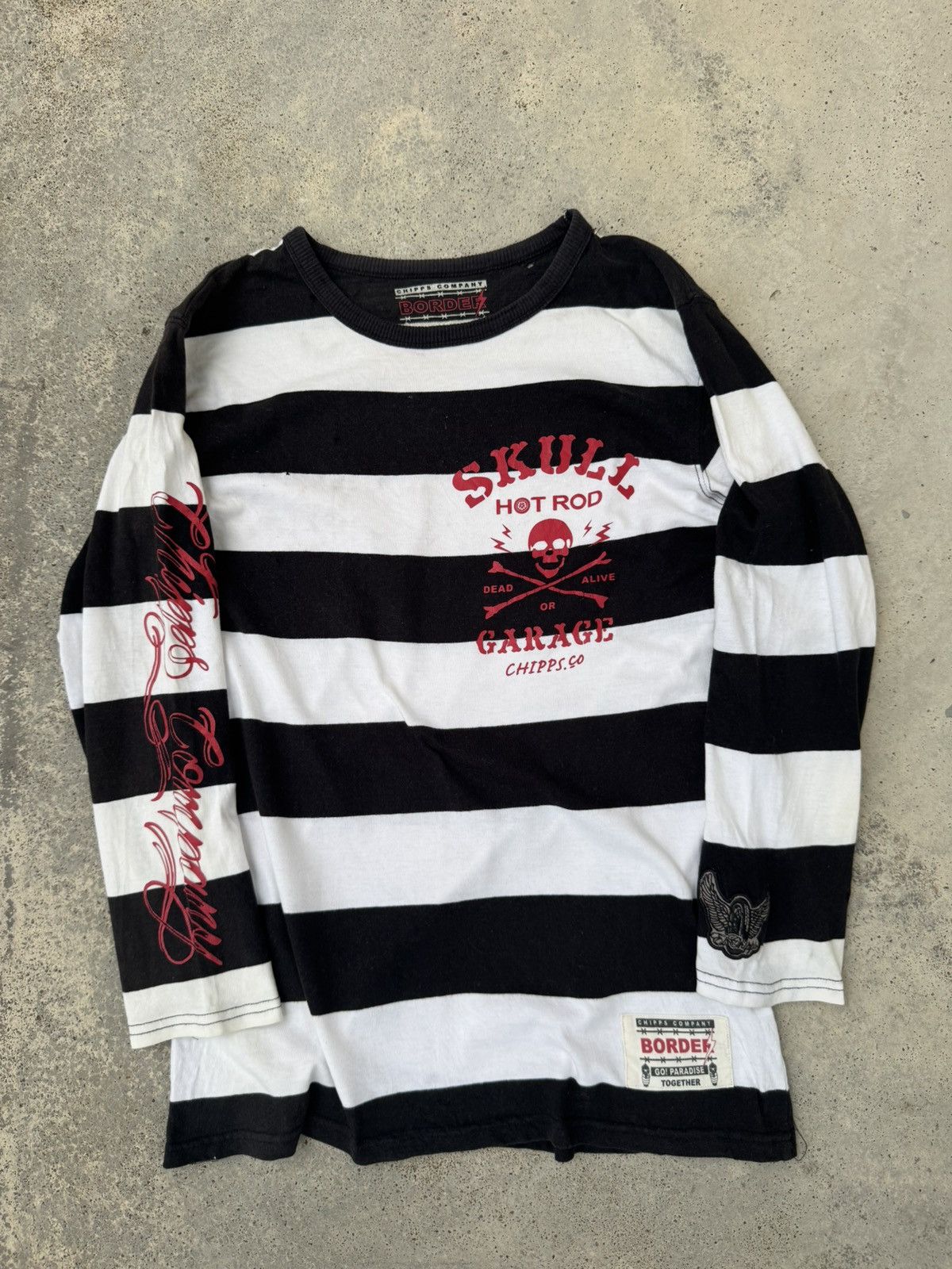 Seditionaries Grunge Gothic Skull seditionaries Styled Thrashed Tees Size US S / EU 44-46 / 1 - 3 Thumbnail