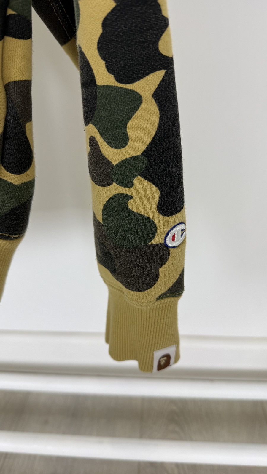 Bape × Champion Bape Champion Rare Camo Sweatshirt Size US M / EU 48-50 / 2 - 6 Thumbnail