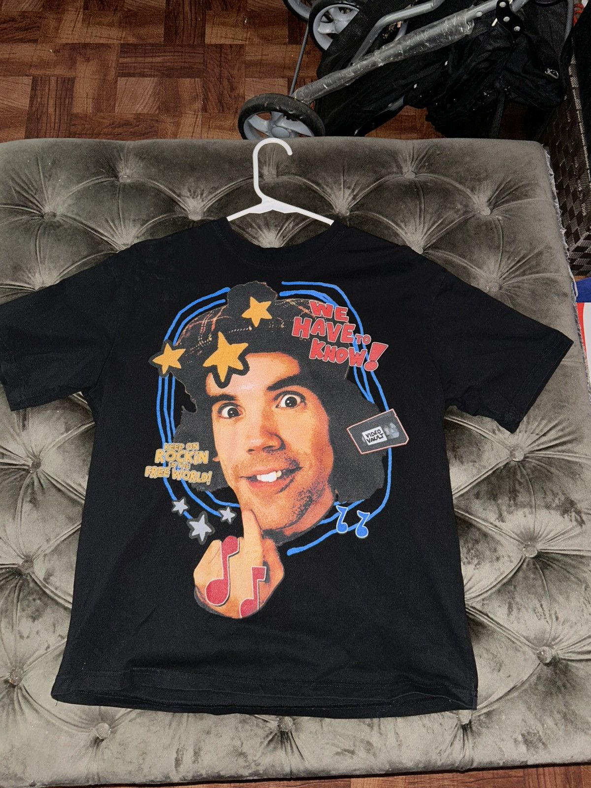 Vintage Nardwuar “We Have to Know!” Graphic Tee Size US S / EU 44-46 / 1 - 1 Thumbnail