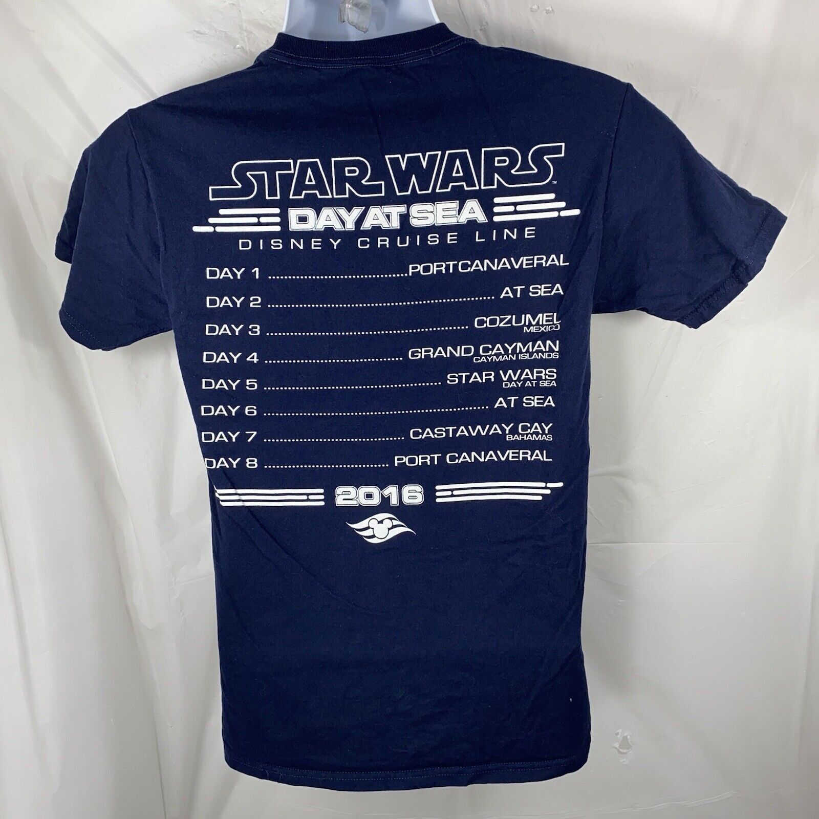 Disney Disney Cruise Line Star Wars Day '16 Small Graphic T Shirt Size US S / EU 44-46 / 1 - 4 Thumbnail