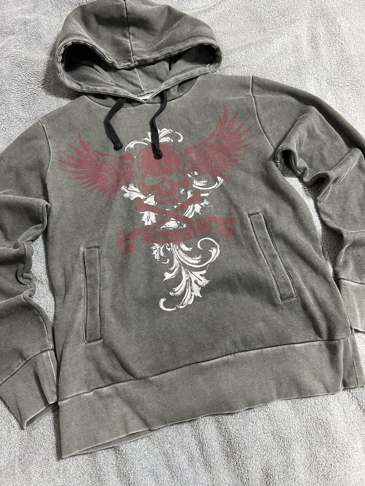 Other Rock rebel vibe faded Y2k Hoodie vintage Size M / US 6-8 / IT 42-44 - 6 Thumbnail