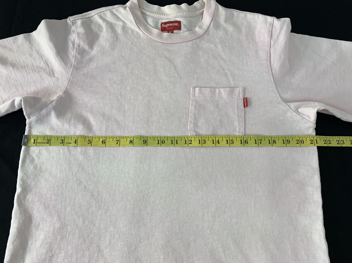 Supreme Supreme Plain SS18 Single Pocket Purple Printed T-shirt Size US L / EU 52-54 / 3 - 9 Thumbnail