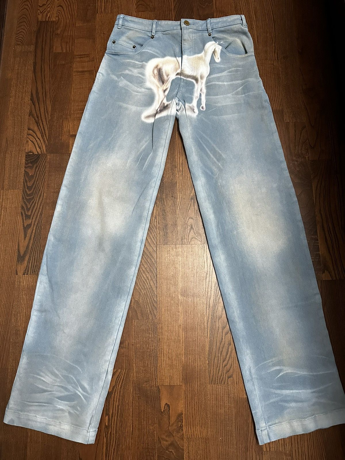 Miss Sixty × Mowalola Mowalola & Miss Sixty jeans Size 30" / US 8 / IT 44 - 1 Thumbnail