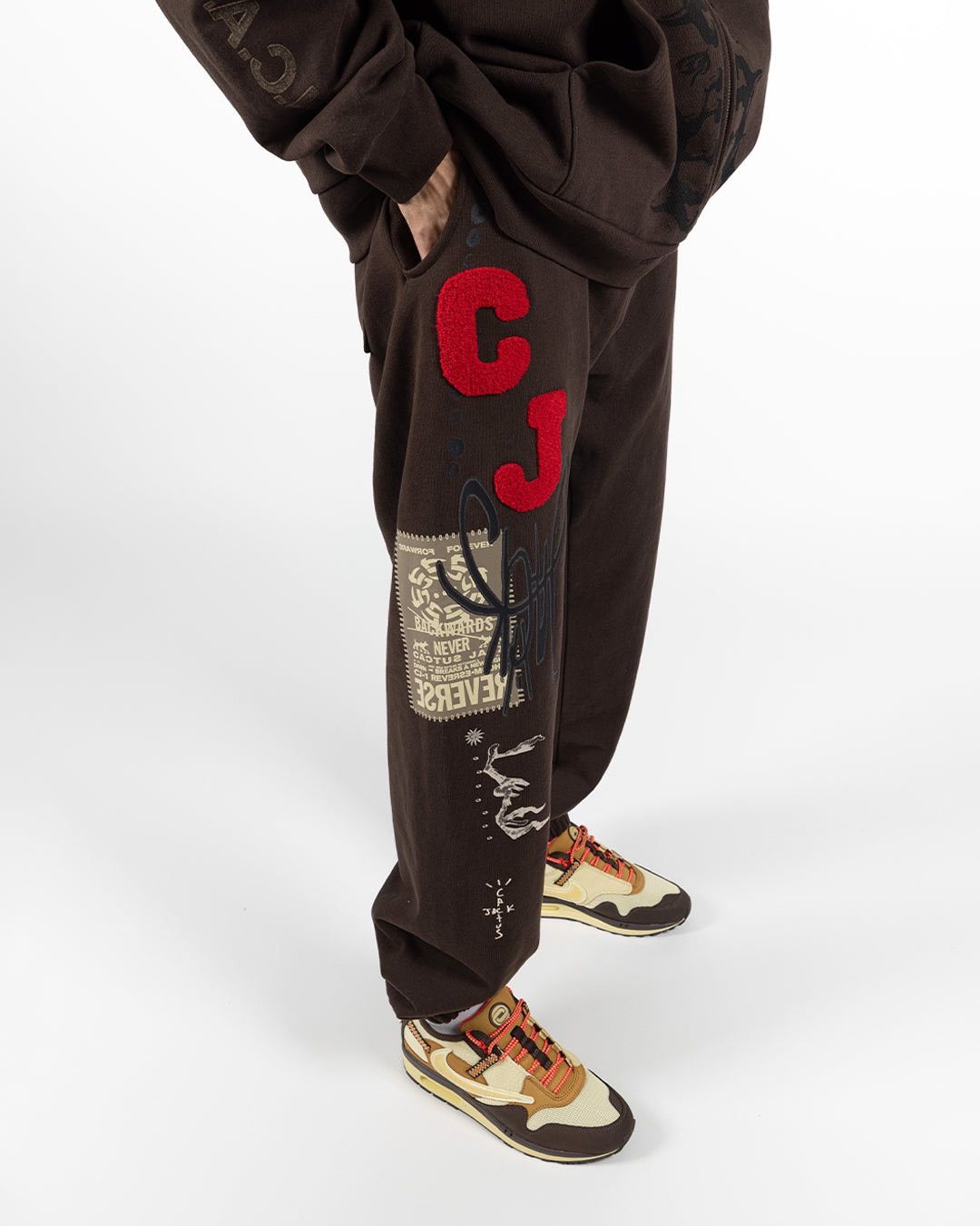 Travis Scott Travis Scott Cactus Jack Flare Pants Size US 33 - 6 Thumbnail
