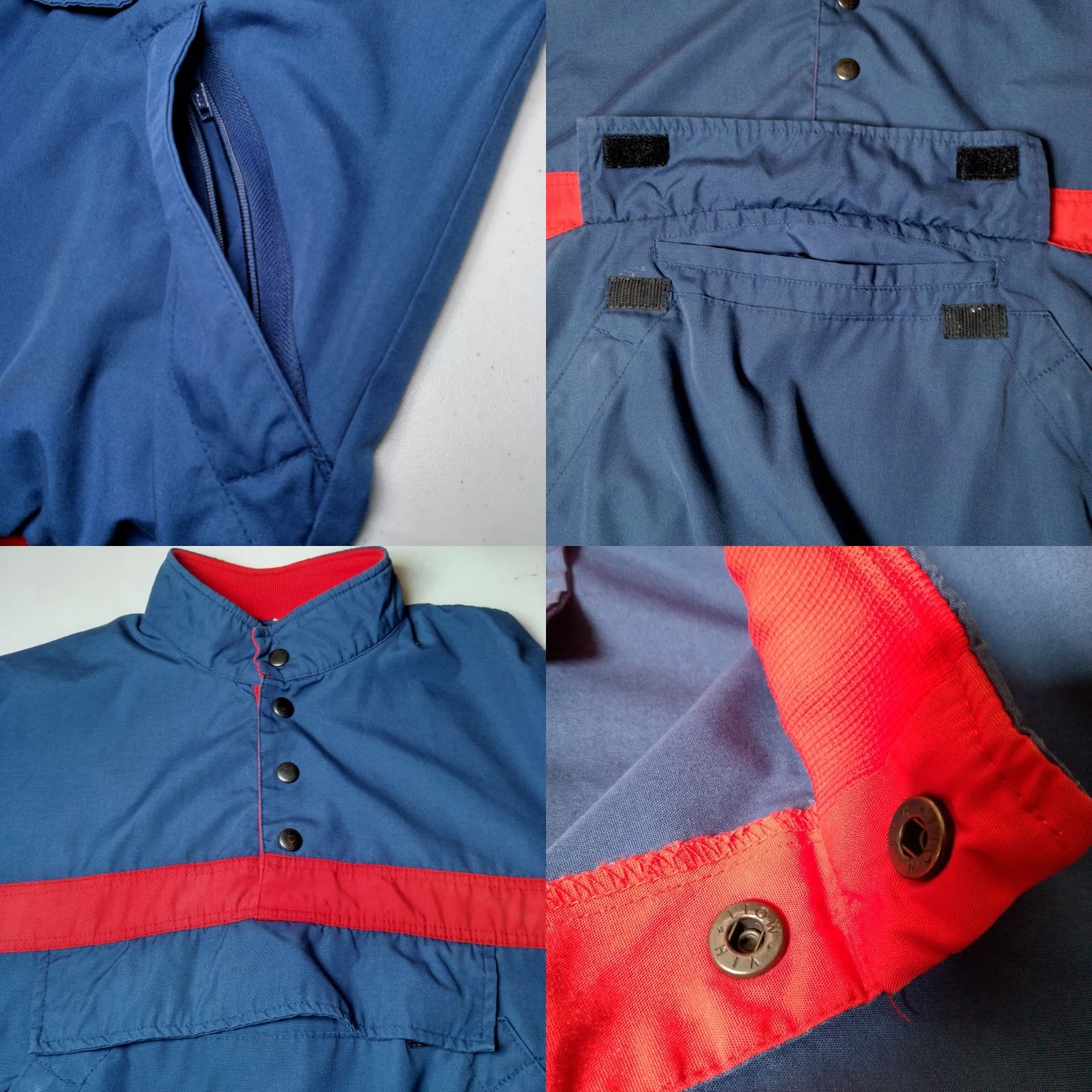 Vintage VINTAGE OuterSport Jacket Men M Blue Twill Pullover Snap Short Sleeve Casual Retro Size US M / EU 48-50 / 2 - 9 Thumbnail