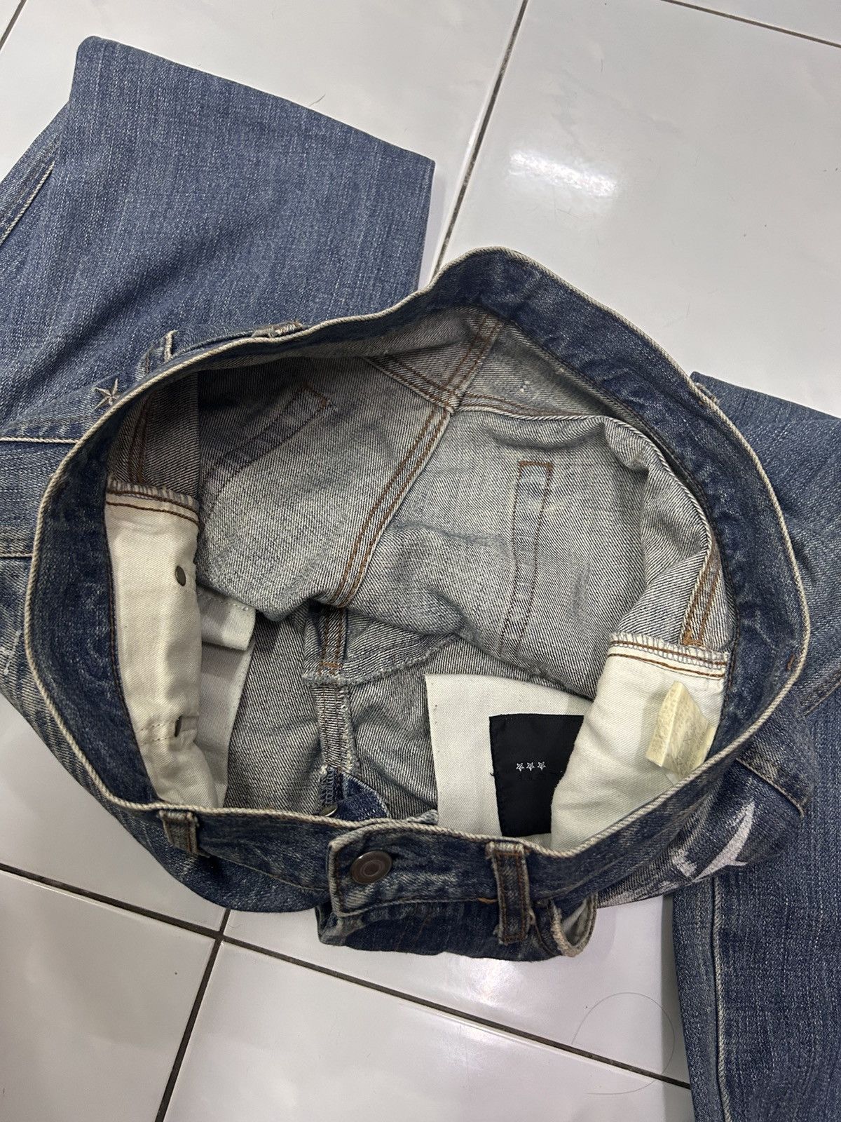 Boycott × Japanese Brand Vintage Japanese BOYCOTT Blue Wash Regular Jeans Size US 35 - 17 Thumbnail