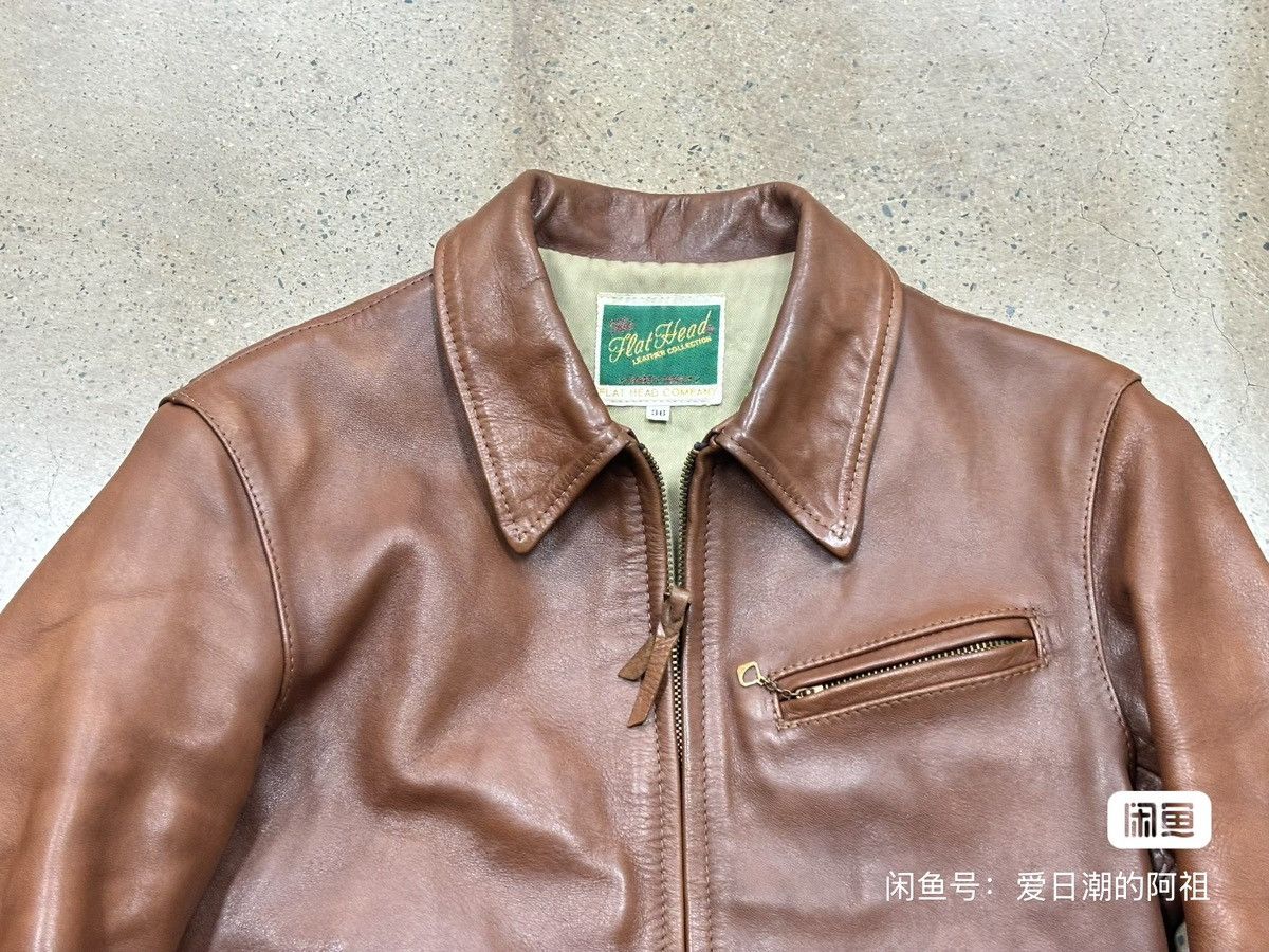 The Flat Head The Flat Head Leather Jacket （horsehide） Size US S / EU 44-46 / 1 - 3 Thumbnail