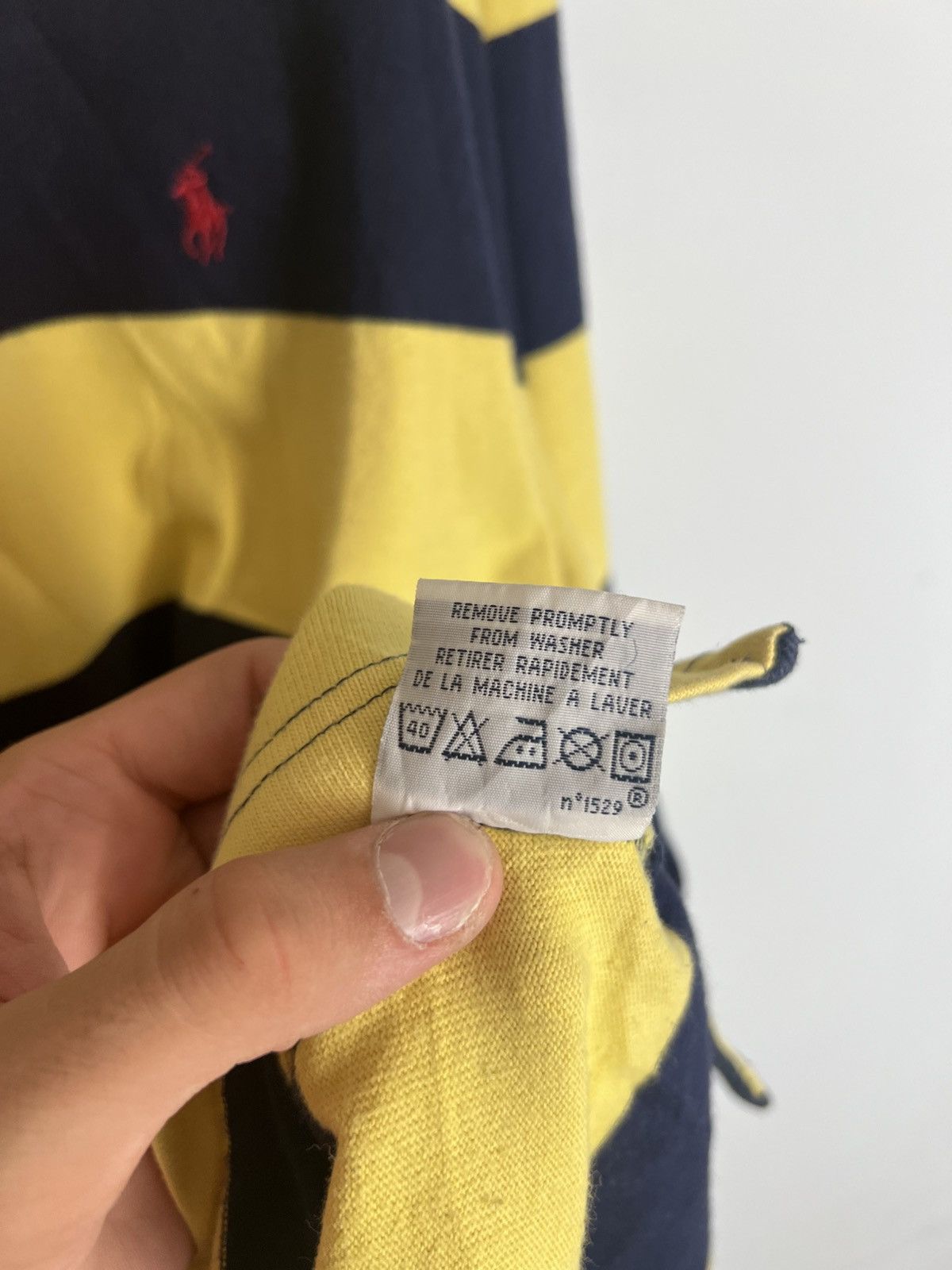 Polo Ralph Lauren Vintage Polo Ralph Lauren Rugby Shirt Red & Blue Striped Size US XL / EU 56 / 4 - 6 Thumbnail