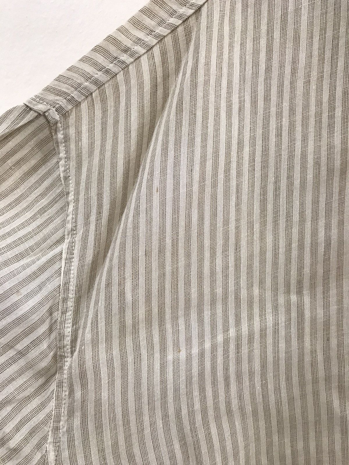 Comme des Garcons Homme 80s Comme des garcons Homme Linen Shirt Size US XXL / EU 58 / 5 - 4 Thumbnail