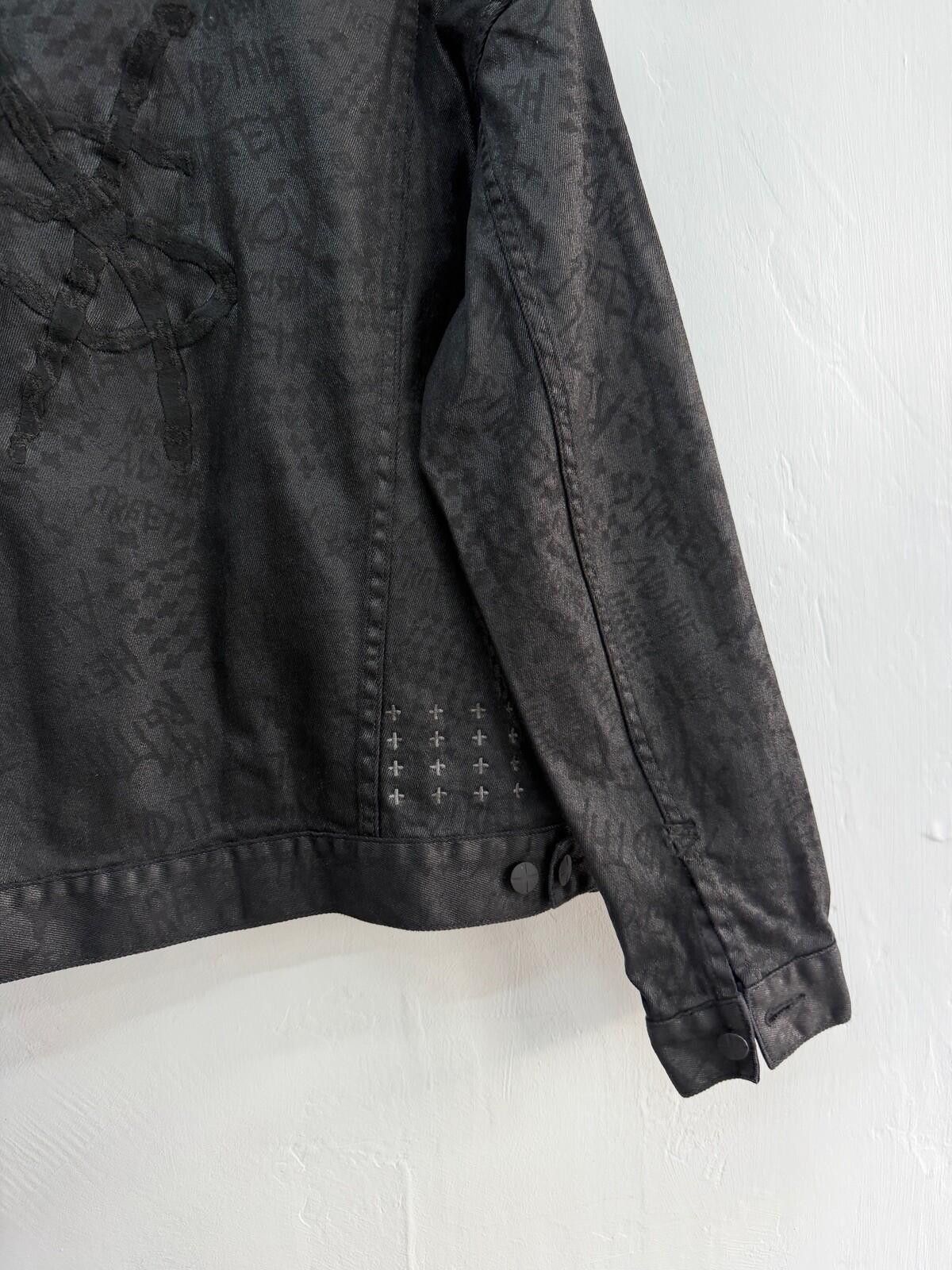 Ksubi new ksubi mens denim oh g jacket black grease medium m 2 Size US M / EU 48-50 / 2 - 8 Thumbnail