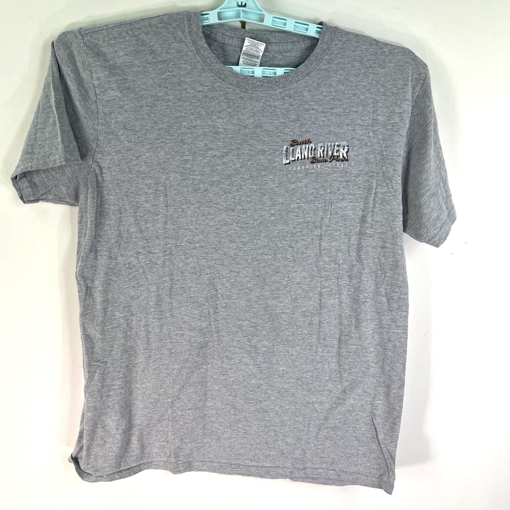 Gildan Vintage Graphic Bird South Llano State Park TX T Shirt Adult Size L Gray Size US L / EU 52-54 / 3 - 2 Thumbnail