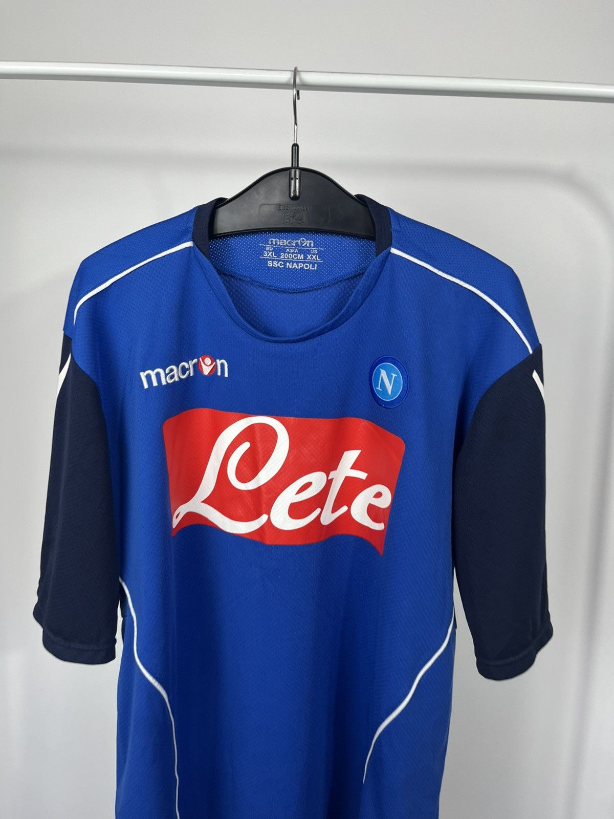 Macron Macron SSC Napoli Jersey Lete Sponsor Blue XXL Soccer Shirt Size US XXL / EU 58 / 5 - 3 Thumbnail