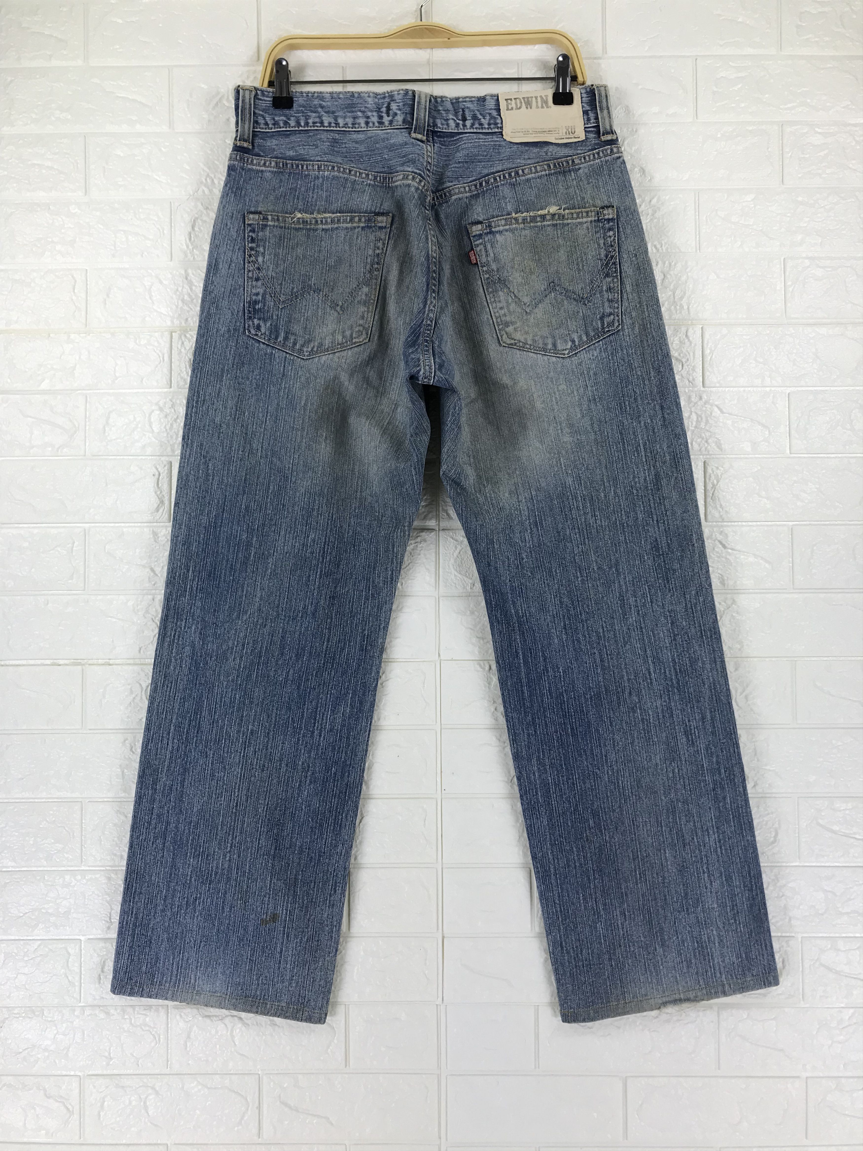 Edwin Vintage Edwin 405XV Baggy Jeans Size US 32 / EU 48 - 5 Thumbnail