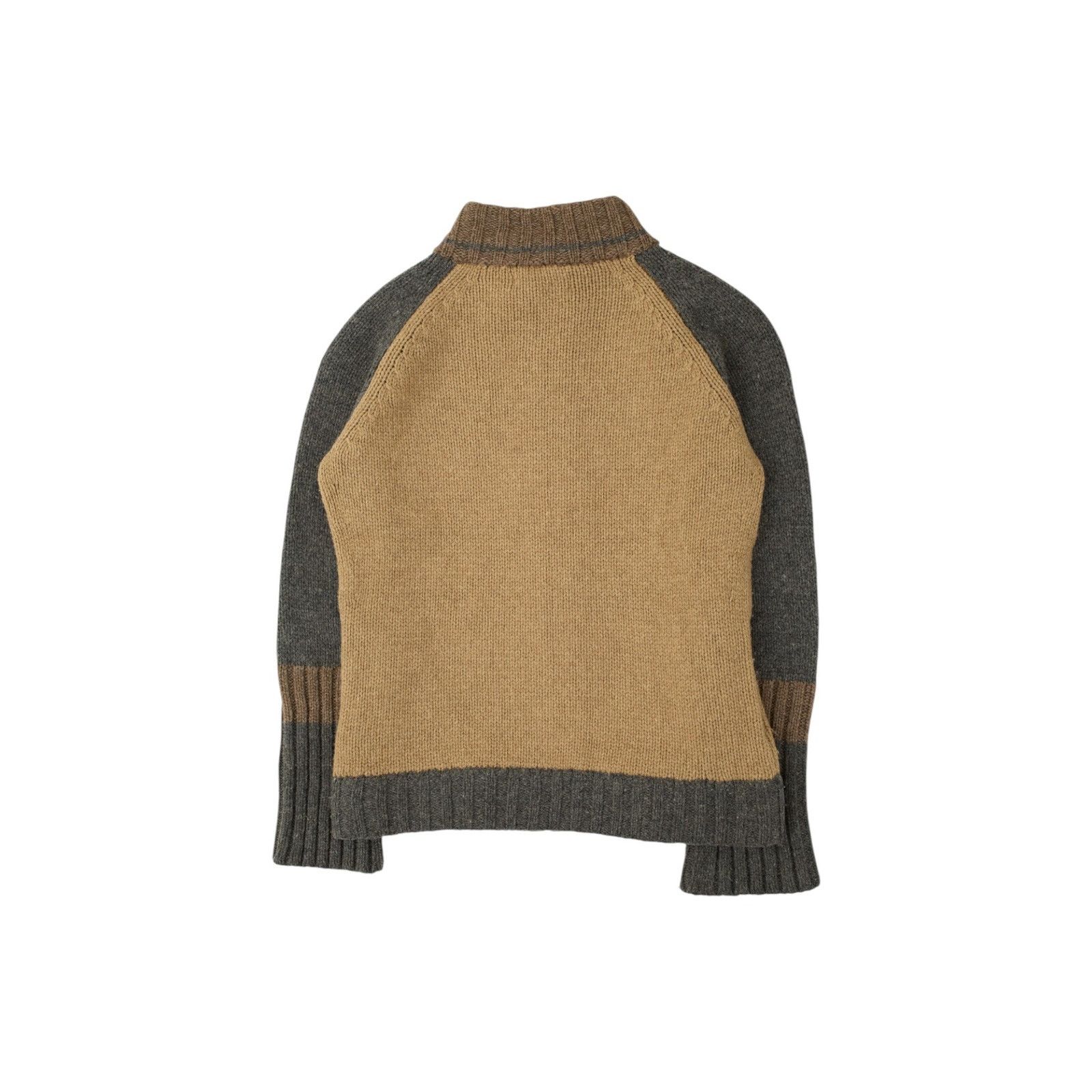 Yohji Yamamoto Y's Knit Zip Up Sweater Size L / US 10 / IT 46 - 2 Thumbnail