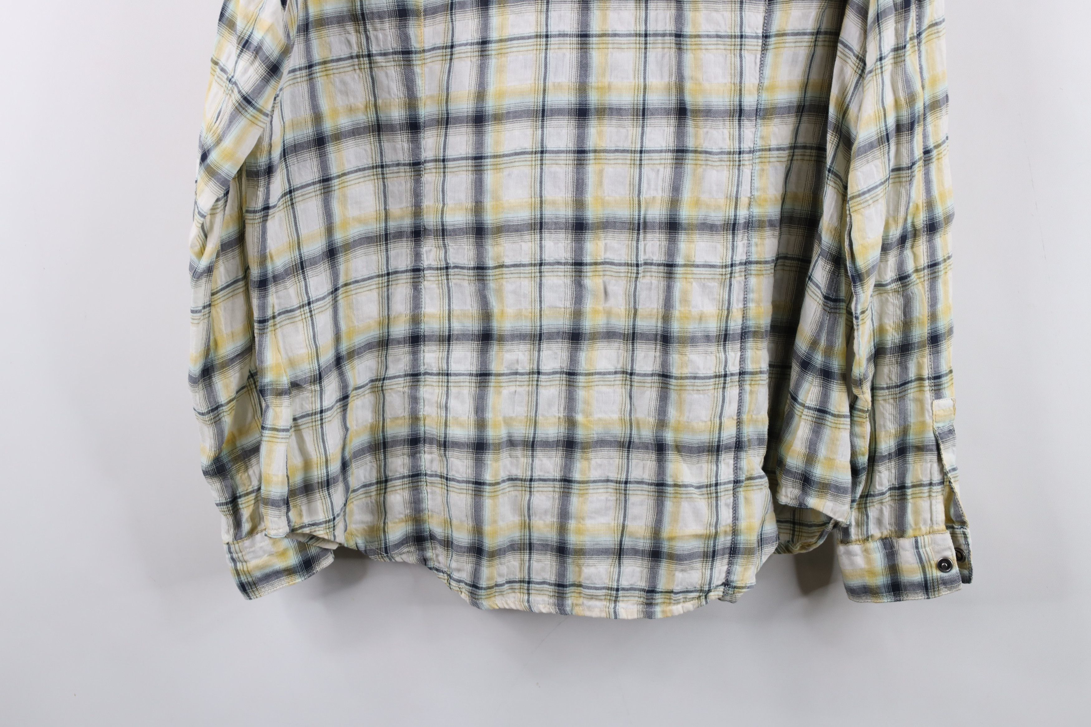 Harley Davidson Vintage Harley Davidson Gauzy Cotton Snap Button Shirt Size US M / EU 48-50 / 2 - 13 Thumbnail