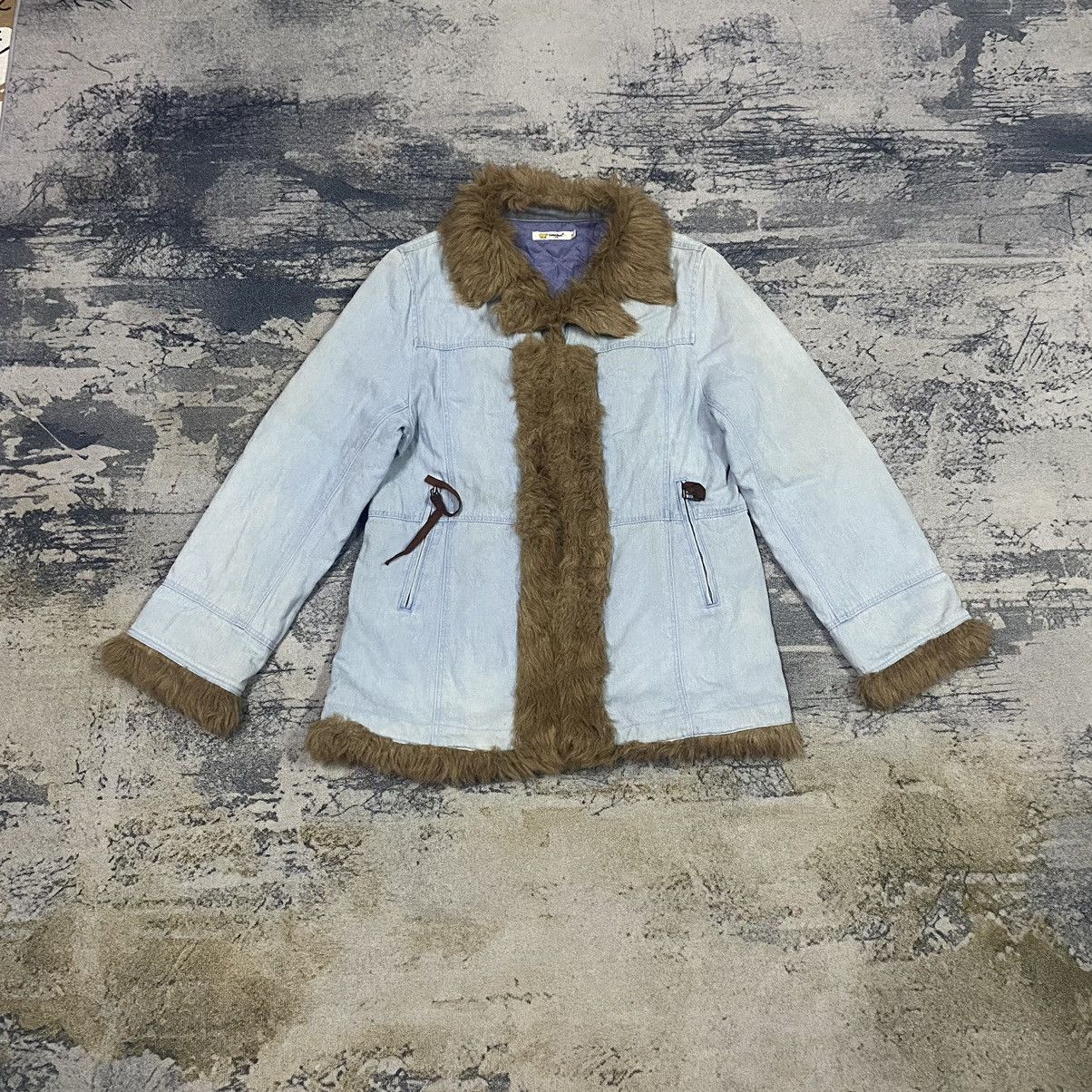 Golden Bear × Vintage Vintage Golden Bear Faux Fur Jacket Size M / US 6-8 / IT 42-44 - 1 Thumbnail