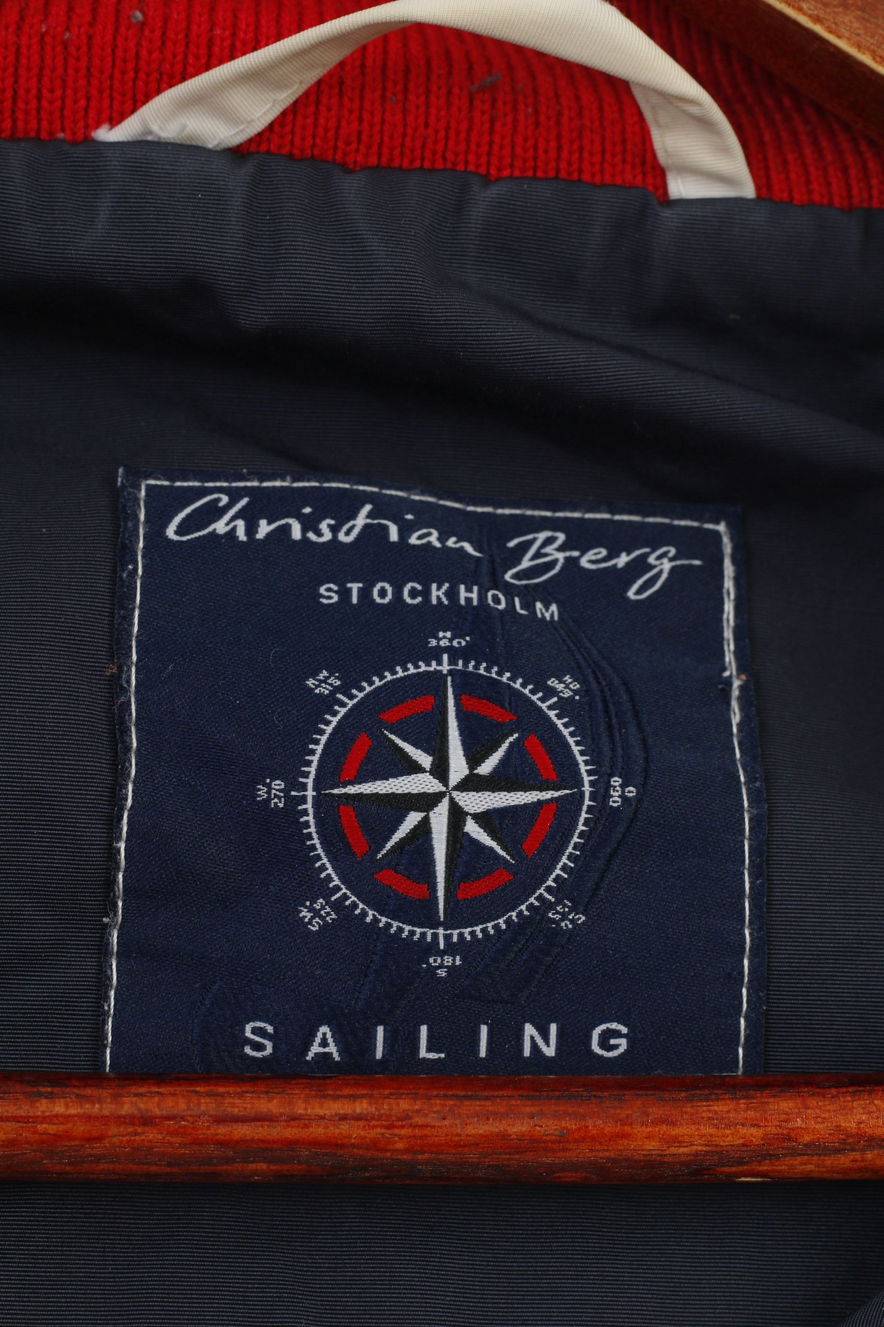Vintage Christian Berg Men 40 M Jacket Blue Nylon Waterproof 3654 Size US M / EU 48-50 / 2 - 6 Thumbnail