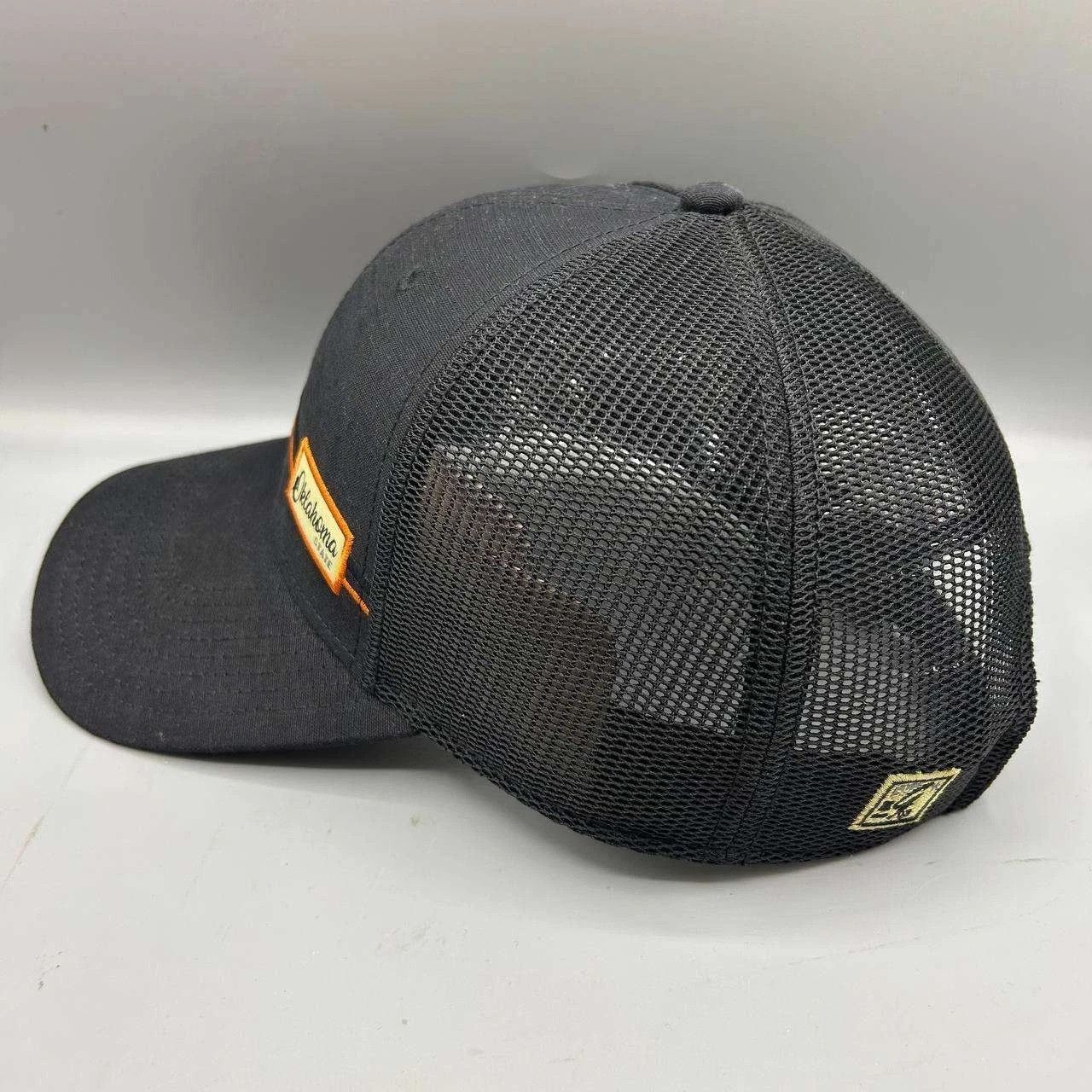 The Game Oklahoma State Trucker Hat Men Black Embroidered Strap Back Size ONE SIZE - 6 Thumbnail