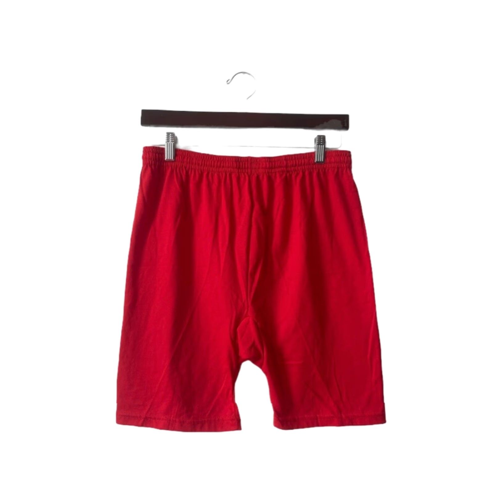 Russell Athletic VINTAGE Russell Athletic Mens Shorts Regular L Red 90s NOS Deadstock NWOT 3.5” inseam Drawstring Activewear Cotton Blend United States 1990s Size US 33 - 4 Thumbnail