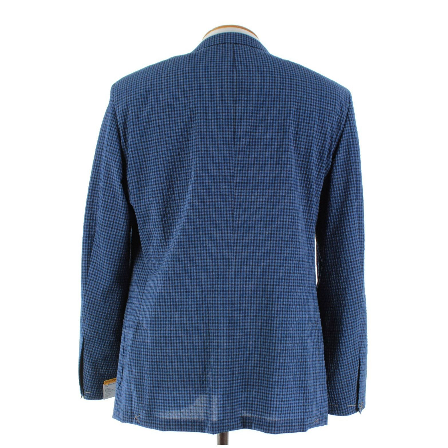 Hickey Freeman Hickey Freeman Sport Coat Size 42 Regular US in Blue Size 42R - 6 Thumbnail