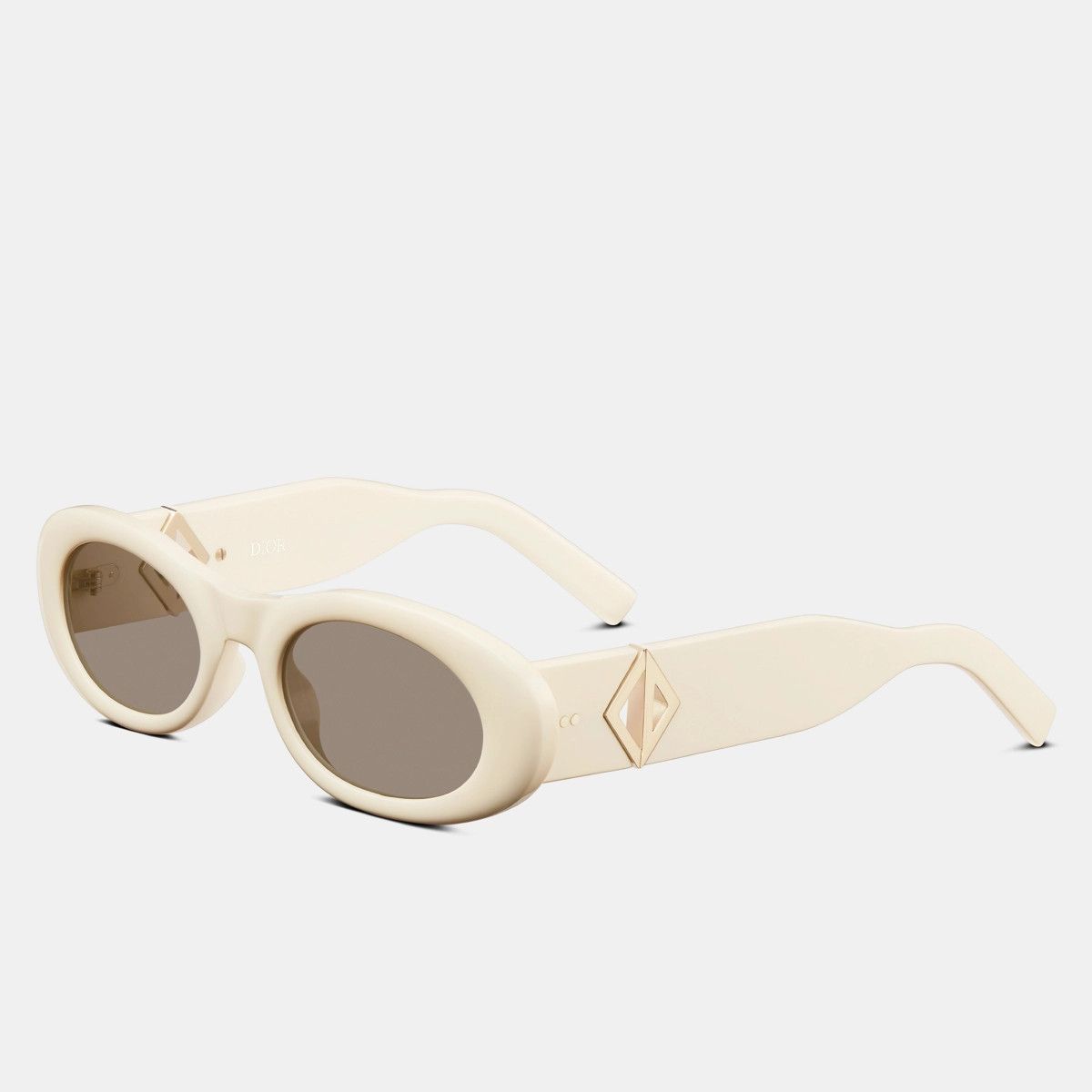 image of Dior O1Bcso1Str0324 Sunglass In Ivory, Men's