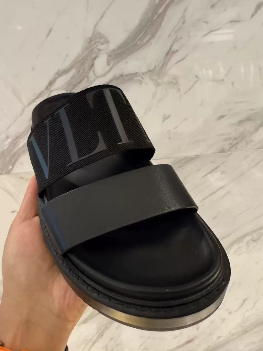 Valentino Valentino Men's Slipper Sandals Size US 7 / EU 40 - 4 Thumbnail