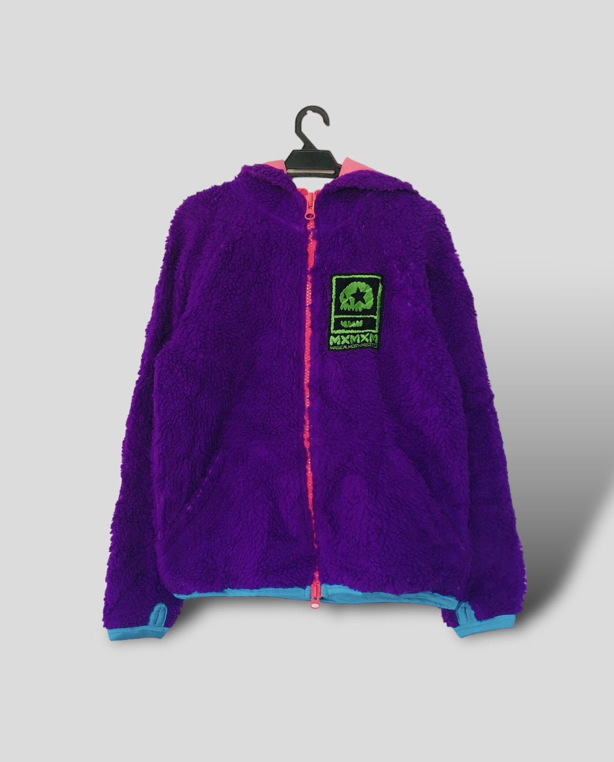 Japanese Brand Hot Item 🔴 Magical Mosh Misfits Sherpa Fleece Hoodie Size US L / EU 52-54 / 3 - 2 Thumbnail