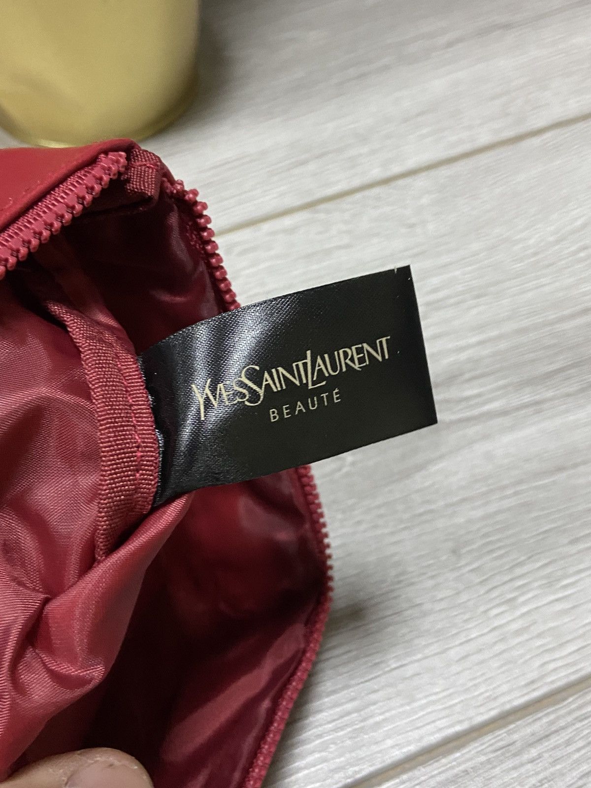 Yves Saint Laurent YSL Yves Saint Laurent beauty pouch bag parfums Size ONE SIZE - 5 Thumbnail
