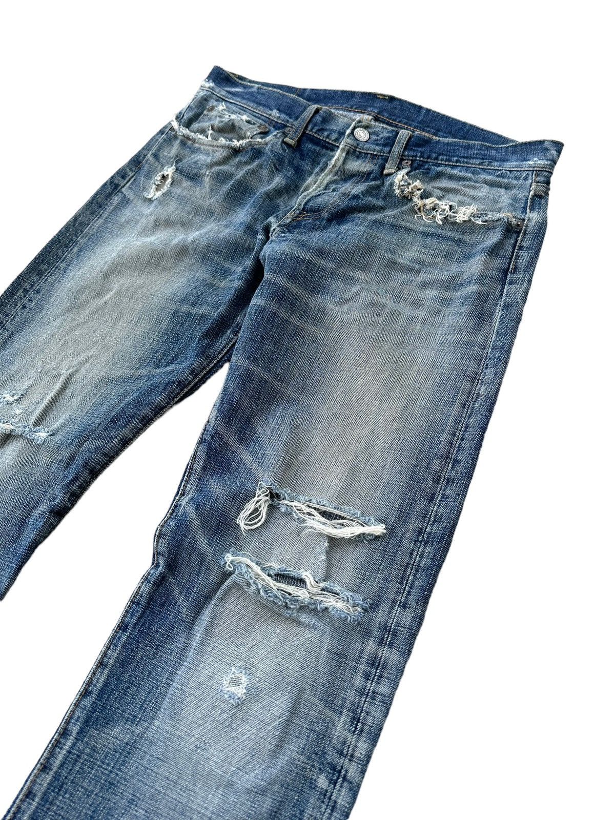 Eternal × Japanese Brand Vintage Eternal distressed denim jeans Size US 33 - 4 Thumbnail