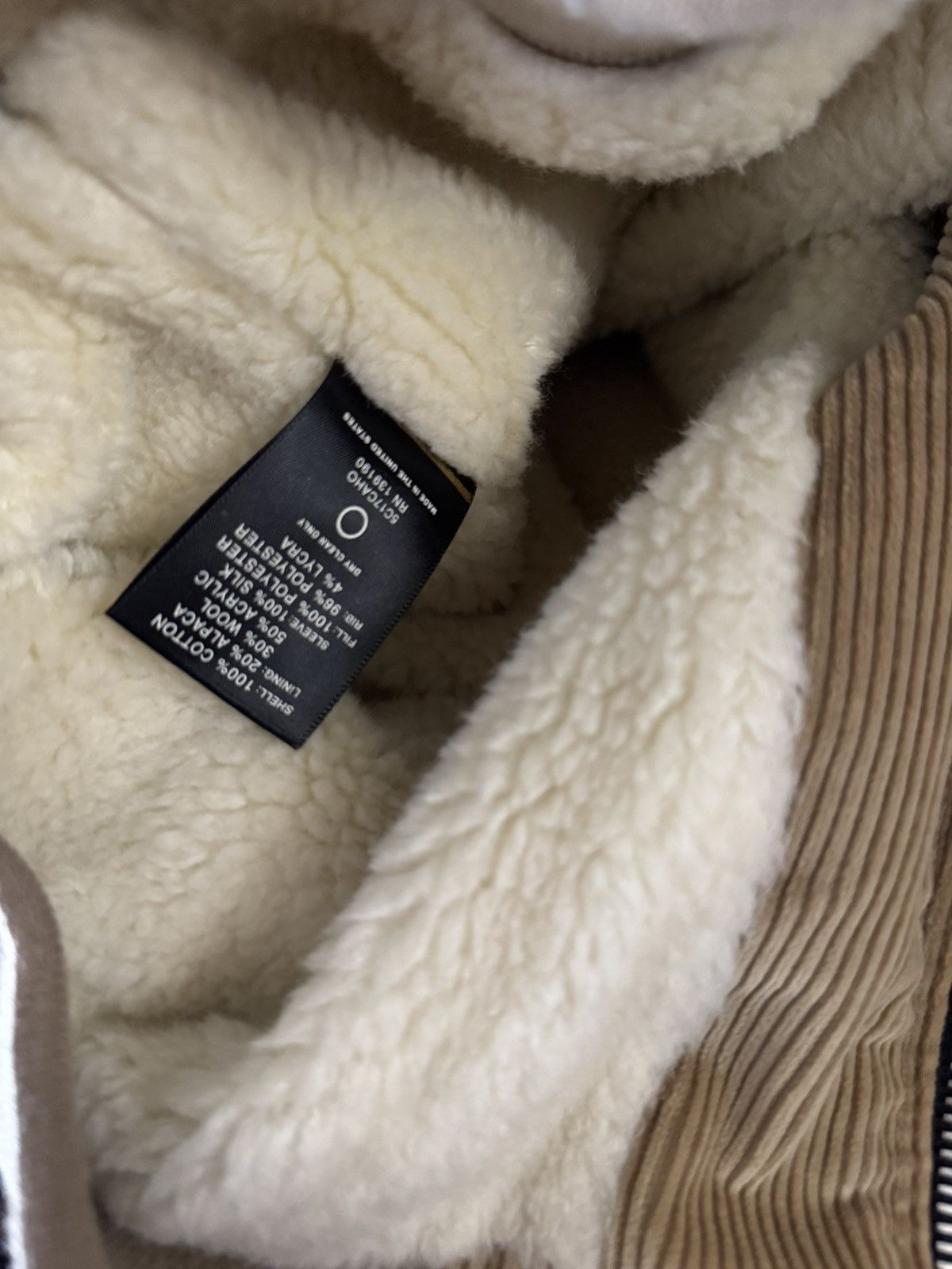 Fear of God Fear of God Fifth Collection Alpaca Lined Corduroy Jacket Size US M / EU 48-50 / 2 - 5 Thumbnail