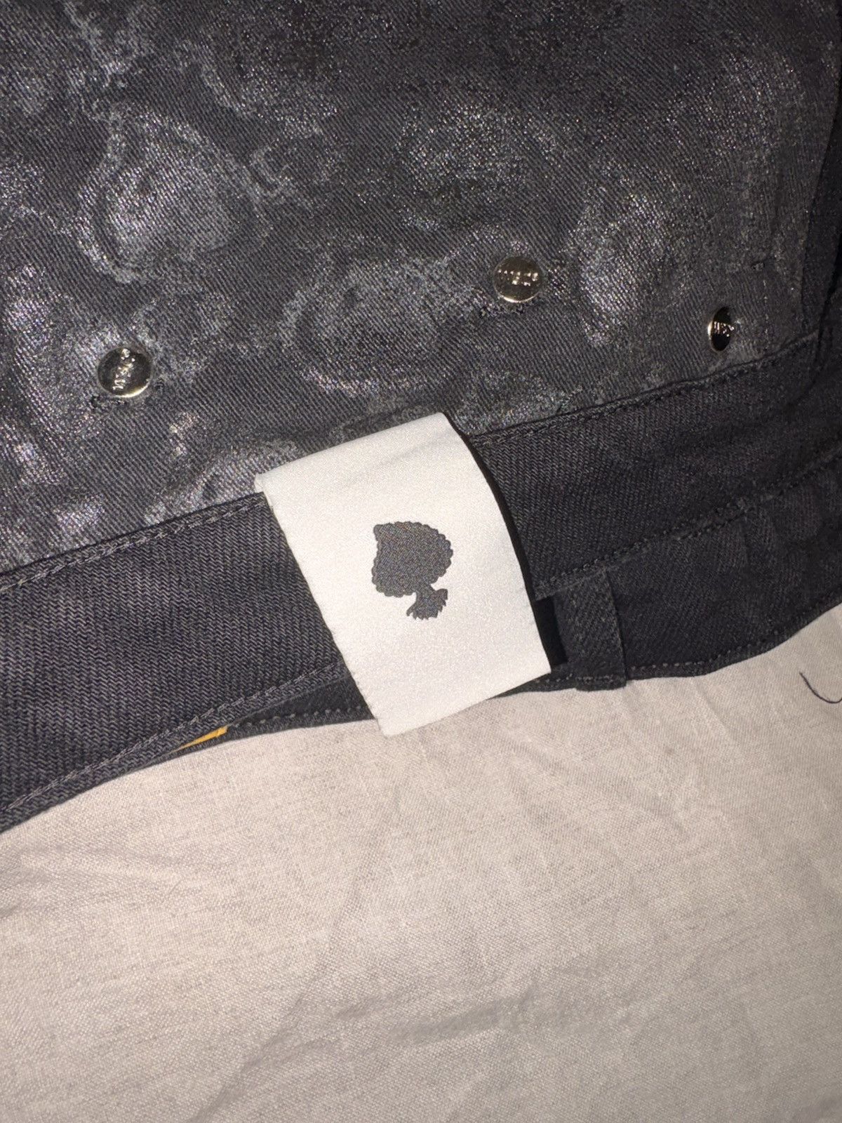 Whensmokeclears WHENSMOKECLEARS Denim Heartwear Shorts Size US 36 / EU 52 - 7 Thumbnail