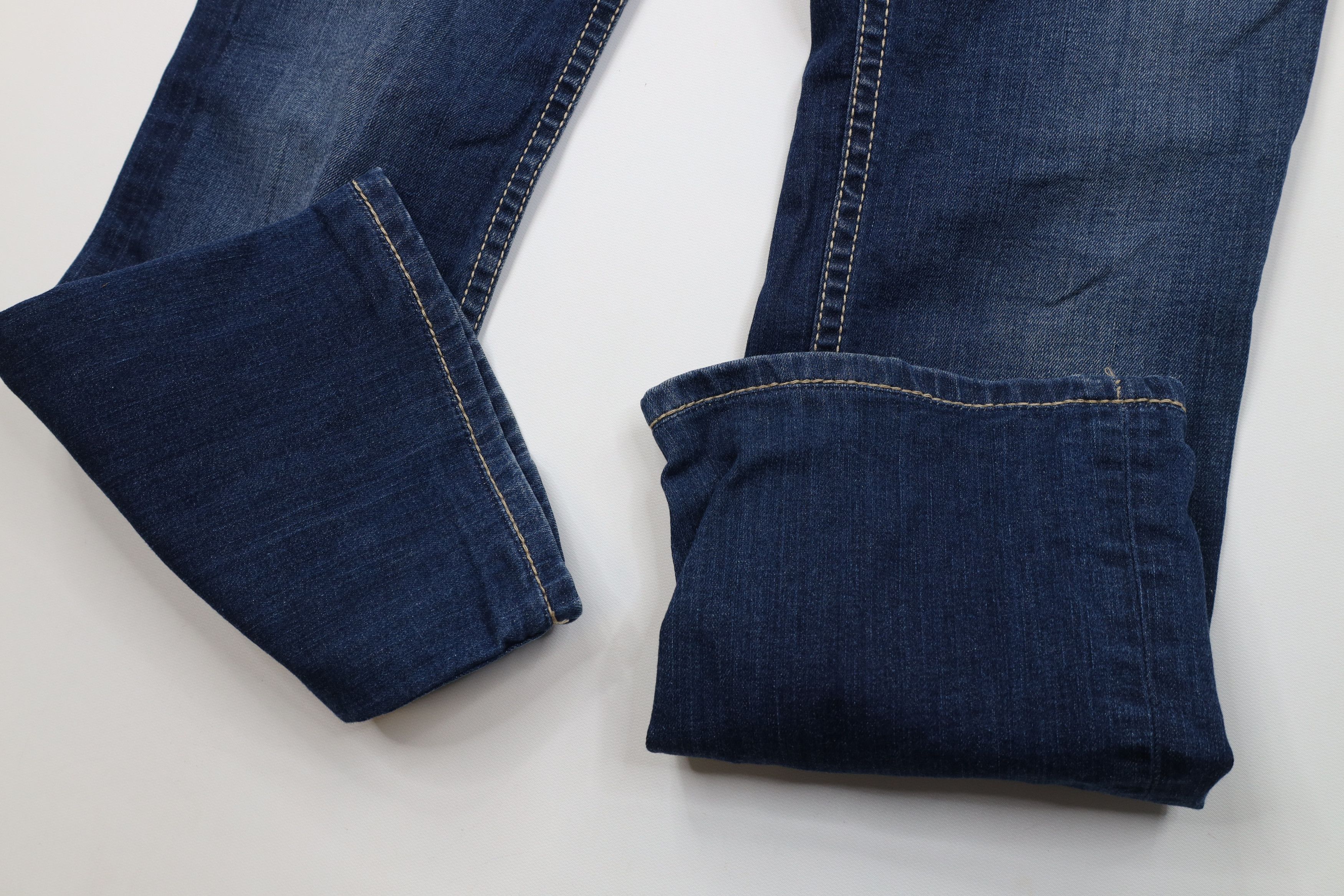 Vintage Buckle BKE Denim Stitch Payton Stretch Bootcut Denim Jeans Size 28" / US 6 / IT 42 - 6 Thumbnail