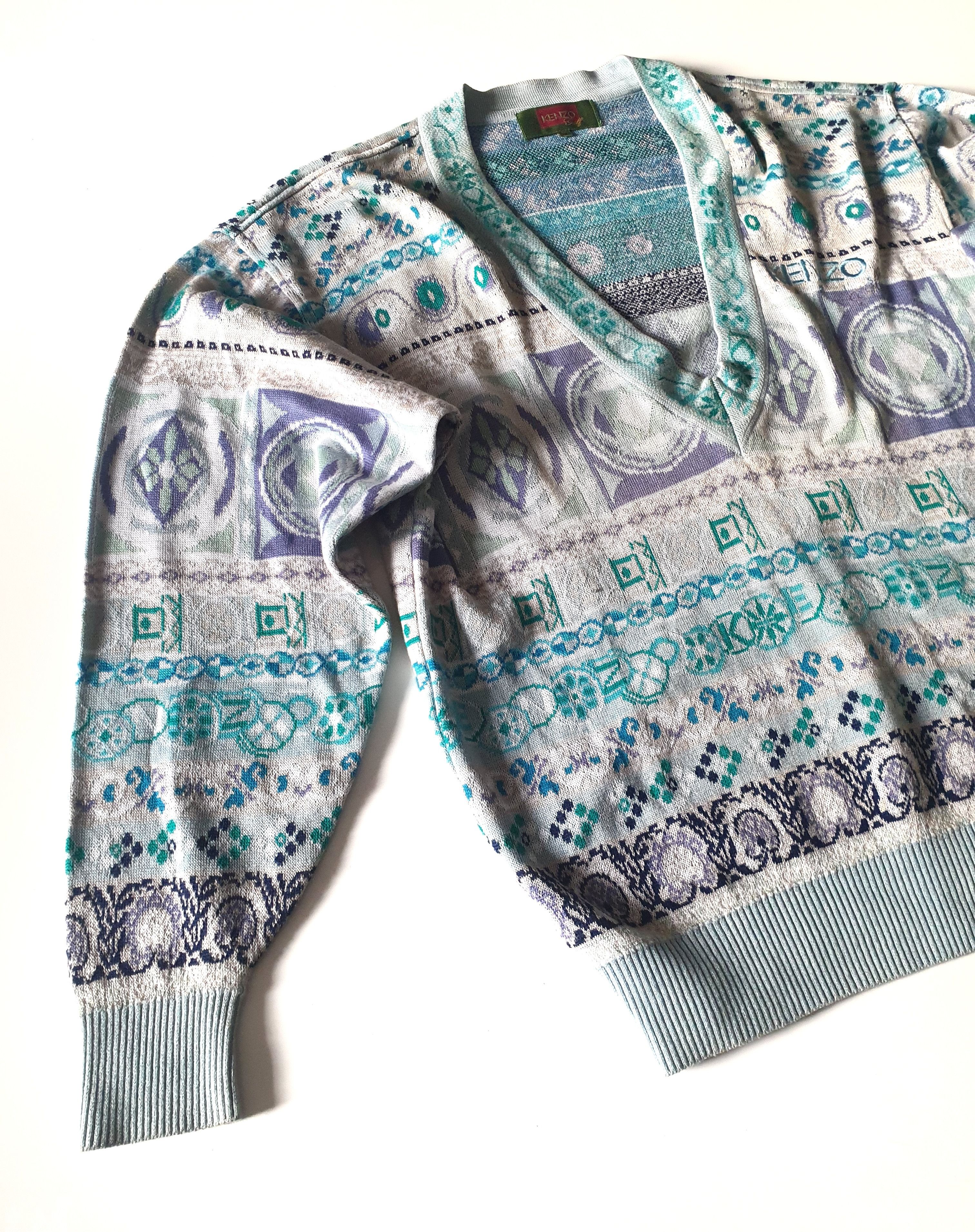 Kenzo Vintage Kenzo Golf Knitwear Size US M / EU 48-50 / 2 - 2 Thumbnail