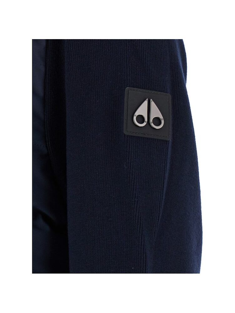 Moose Knuckles o1s22i1n1124 Hybrid Kamet Cardigan in Blue Size US L / EU 52-54 / 3 - 3 Thumbnail