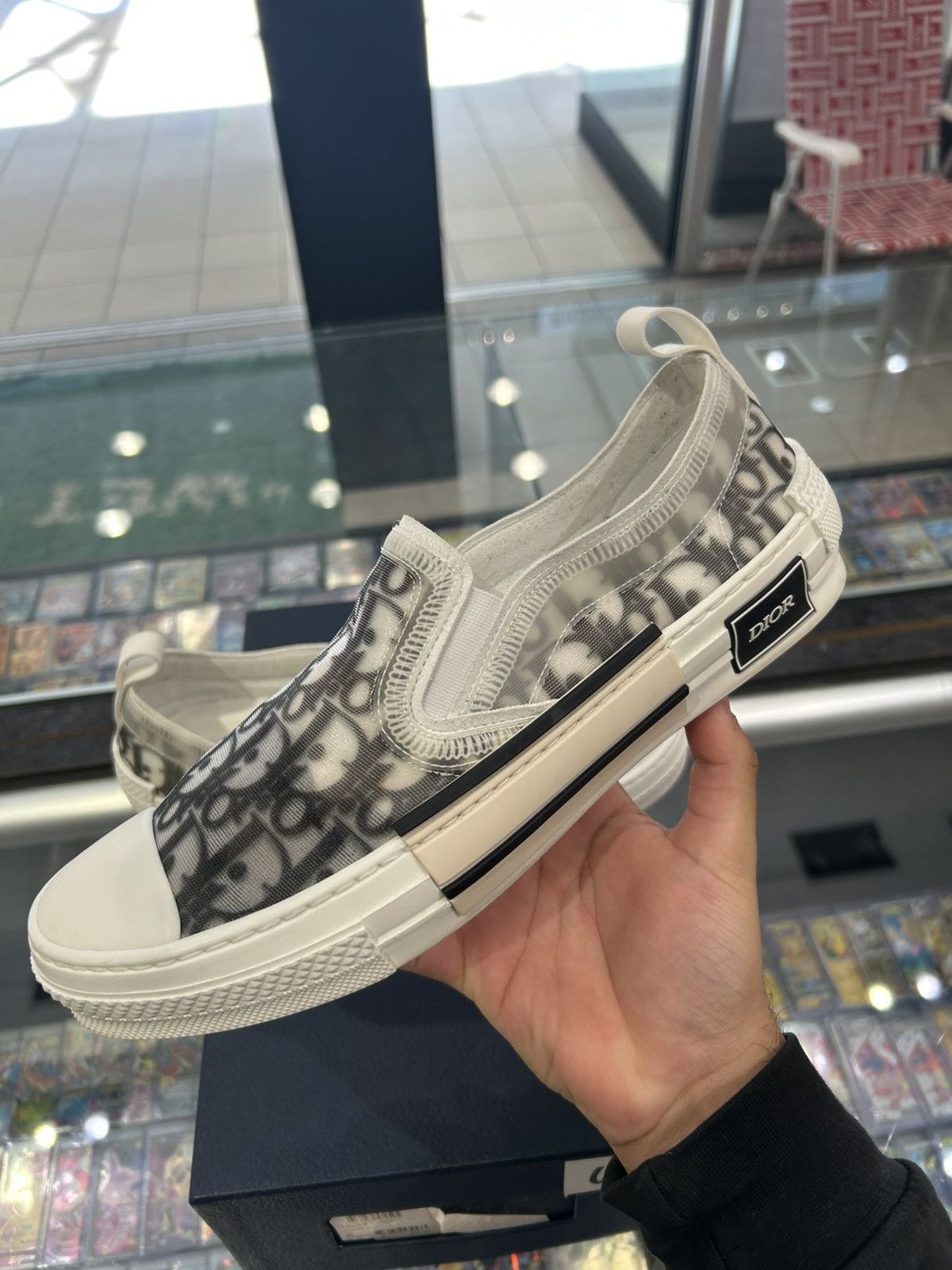 Dior Dior b23 slip-on oblique sneaker Size US 10 / EU 43 - 2 Thumbnail