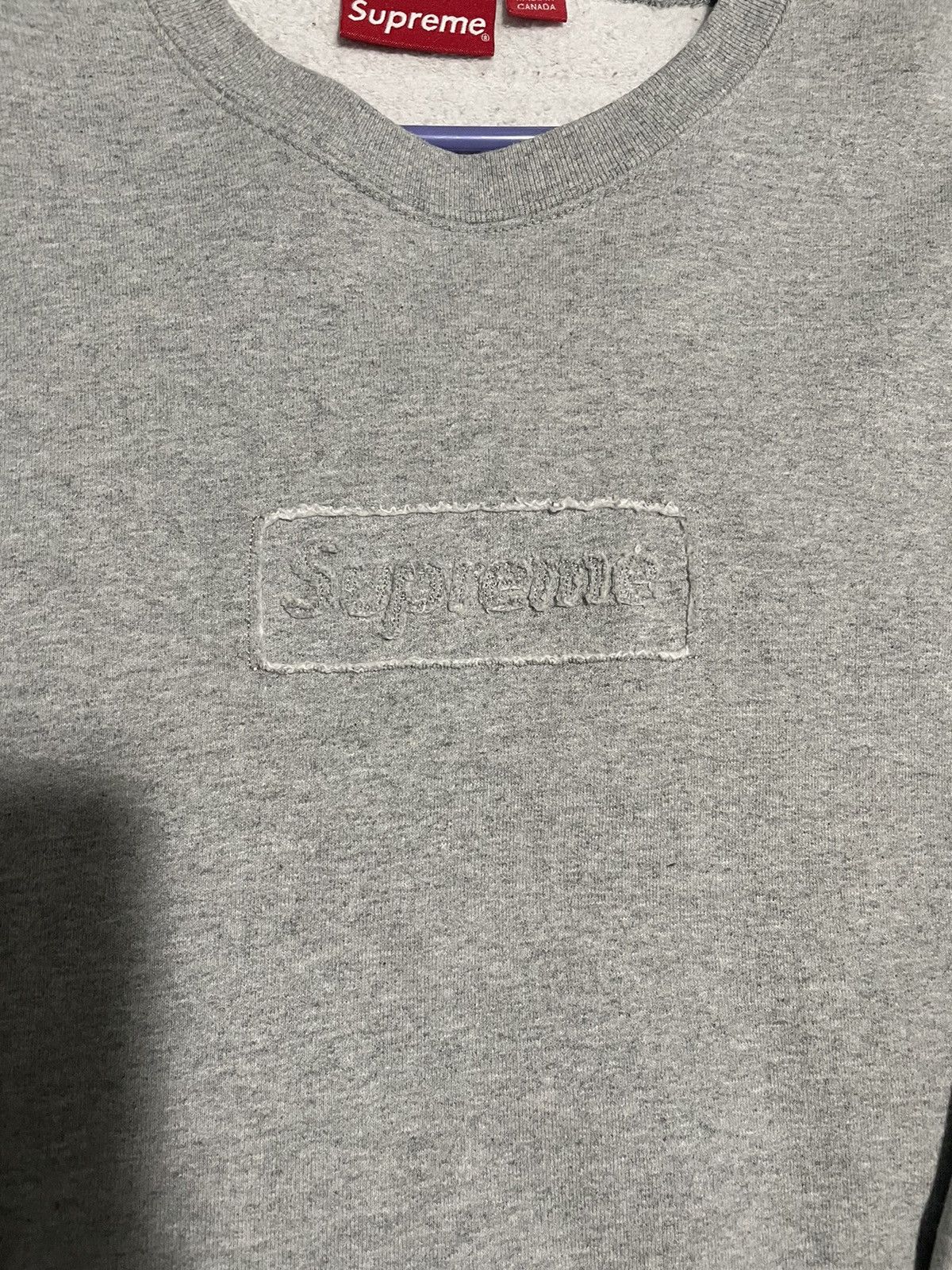 Supreme SUPREME box logo sweater Size US L / EU 52-54 / 3 - 4 Thumbnail