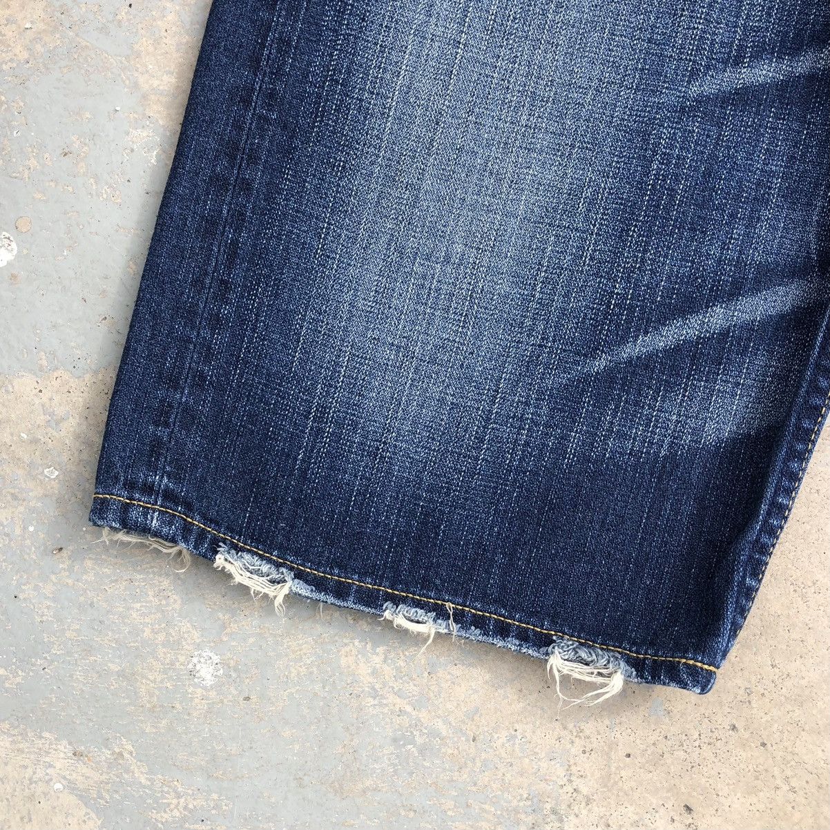 Levi's Vintage Clothing Vintage Levis 503 Distressed Denim Short Pants Size US 34 / EU 50 - 4 Thumbnail