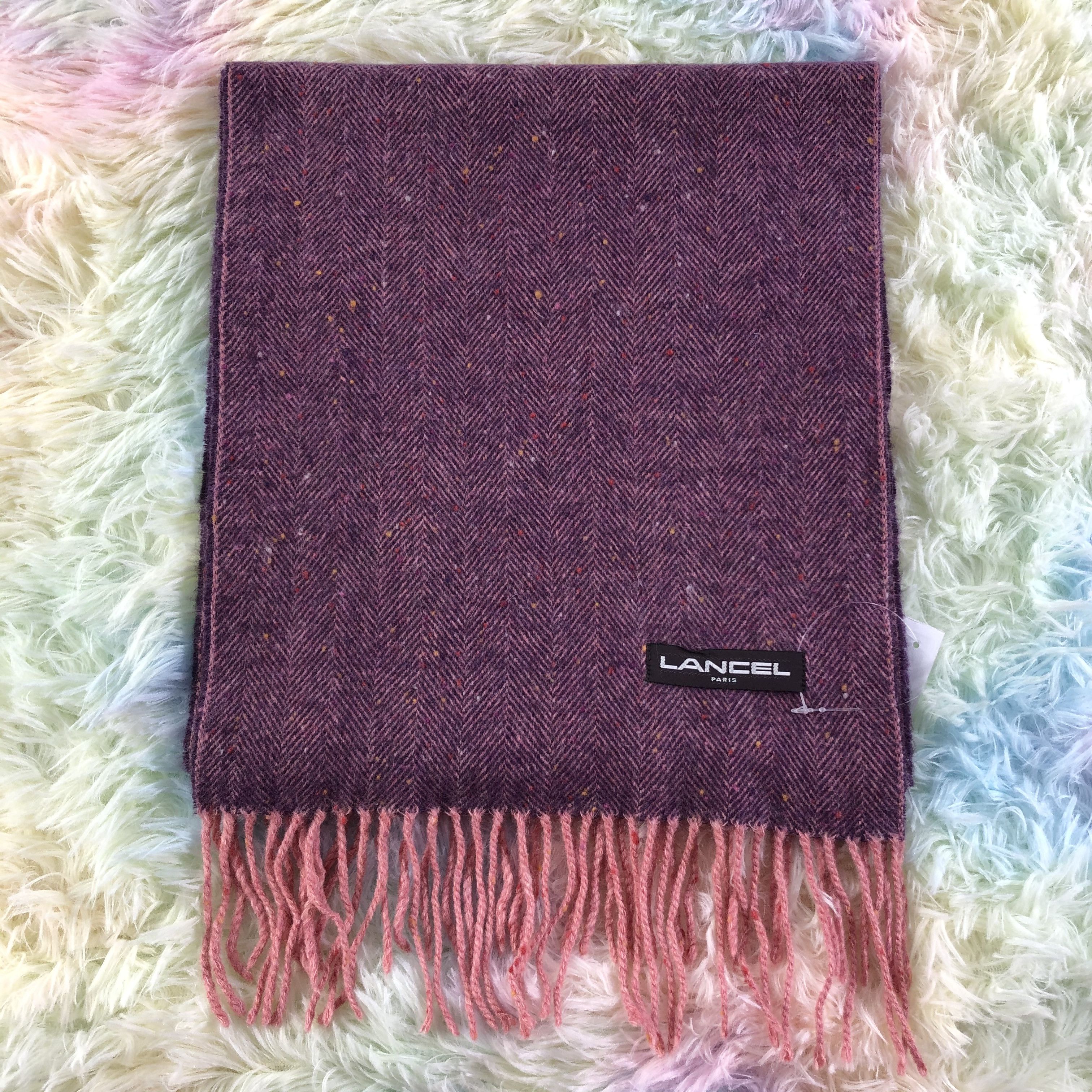 Lancel × Vintage Lancel Scarf / Muffler / Neckwear - KM12 Size ONE SIZE - 2 Thumbnail