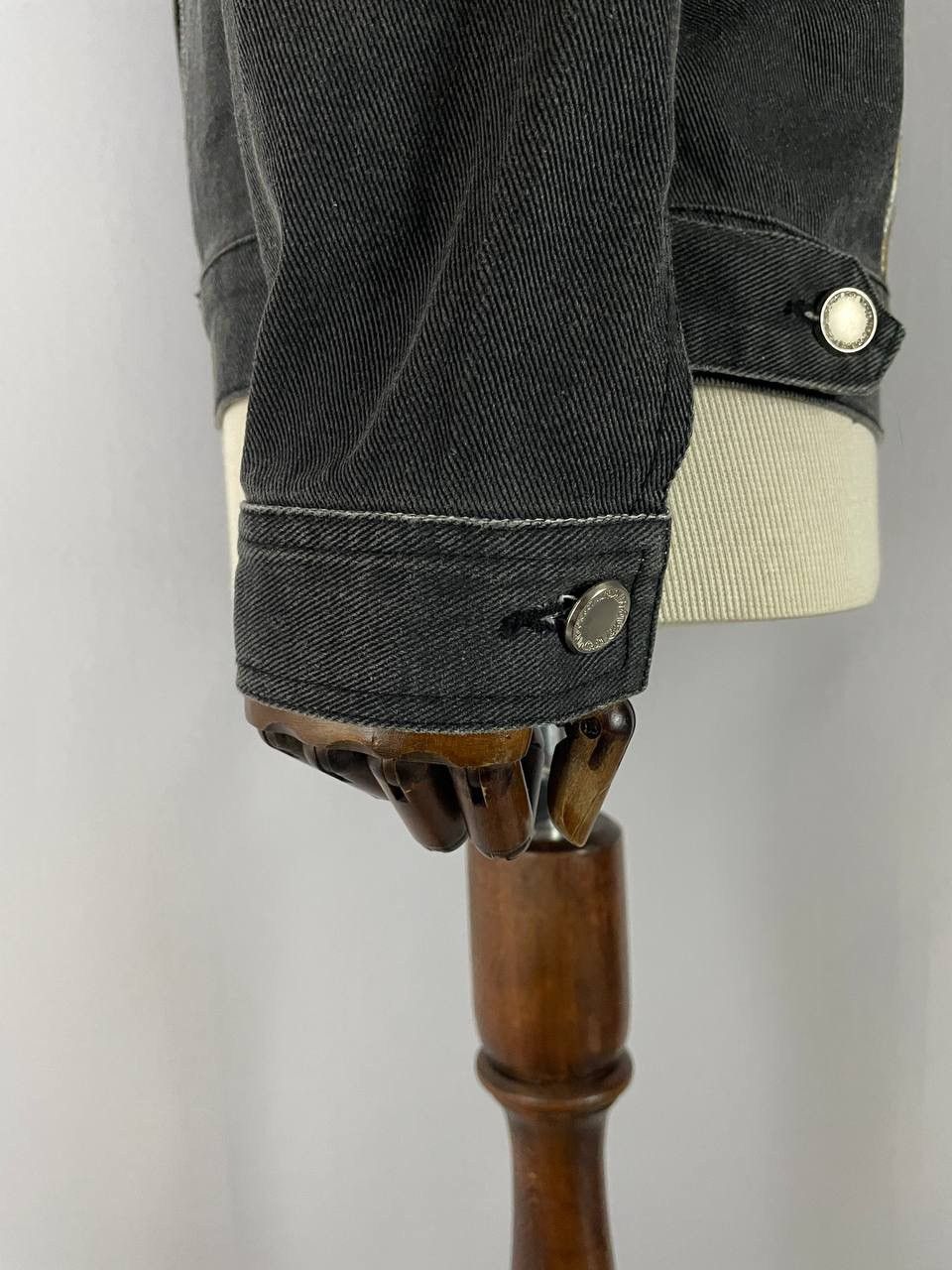 Stussy Stussy Denim Grey Jacket Eagle Size US L / EU 52-54 / 3 - 8 Thumbnail