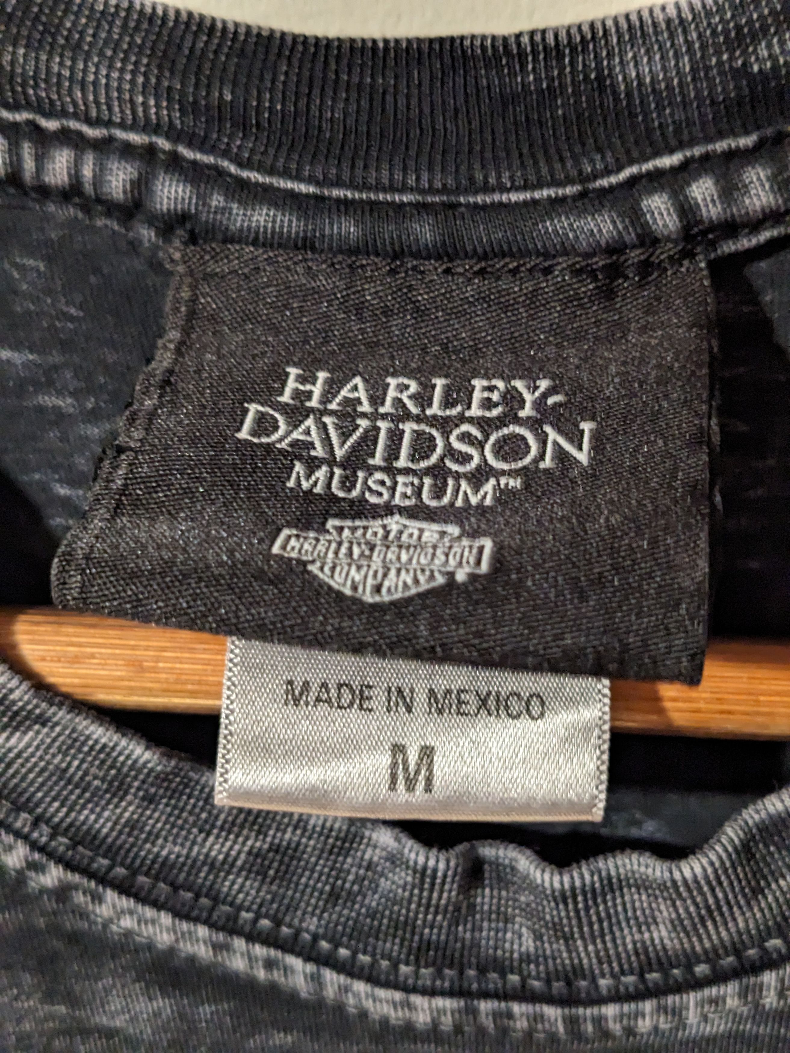 Harley Davidson × Vintage Vintage 2013 Harley Davidson Motorcycle Museum Skull T-Shirt Size US M / EU 48-50 / 2 - 4 Thumbnail