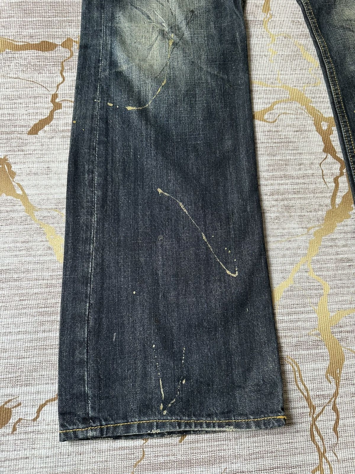 Japanese Brand FLARE Japanese Brand Claw Marks Design Denim Size US 34 / EU 50 - 6 Thumbnail
