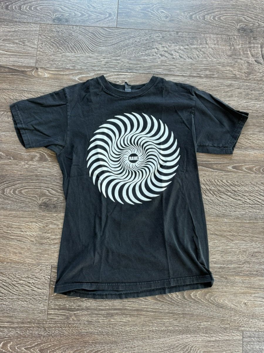 Vintage Rave Shirt in Black Size US S / EU 44-46 / 1 - 1 Thumbnail