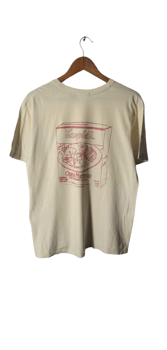 Andy Warhol VINTAGE ANDY WARHOL SOUP CAMPBELL POP ART TEE Size US L / EU 52-54 / 3 - 3 Thumbnail