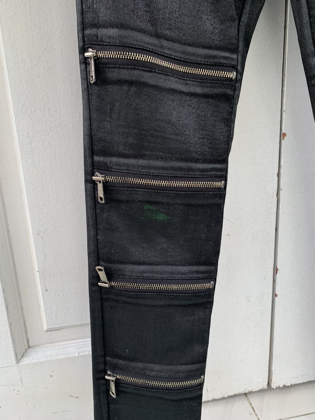 Japanese Brand Rarely Black Alter Venomv Japan Multizip tactical punk pants Size US 30 / EU 46 - 3 Thumbnail