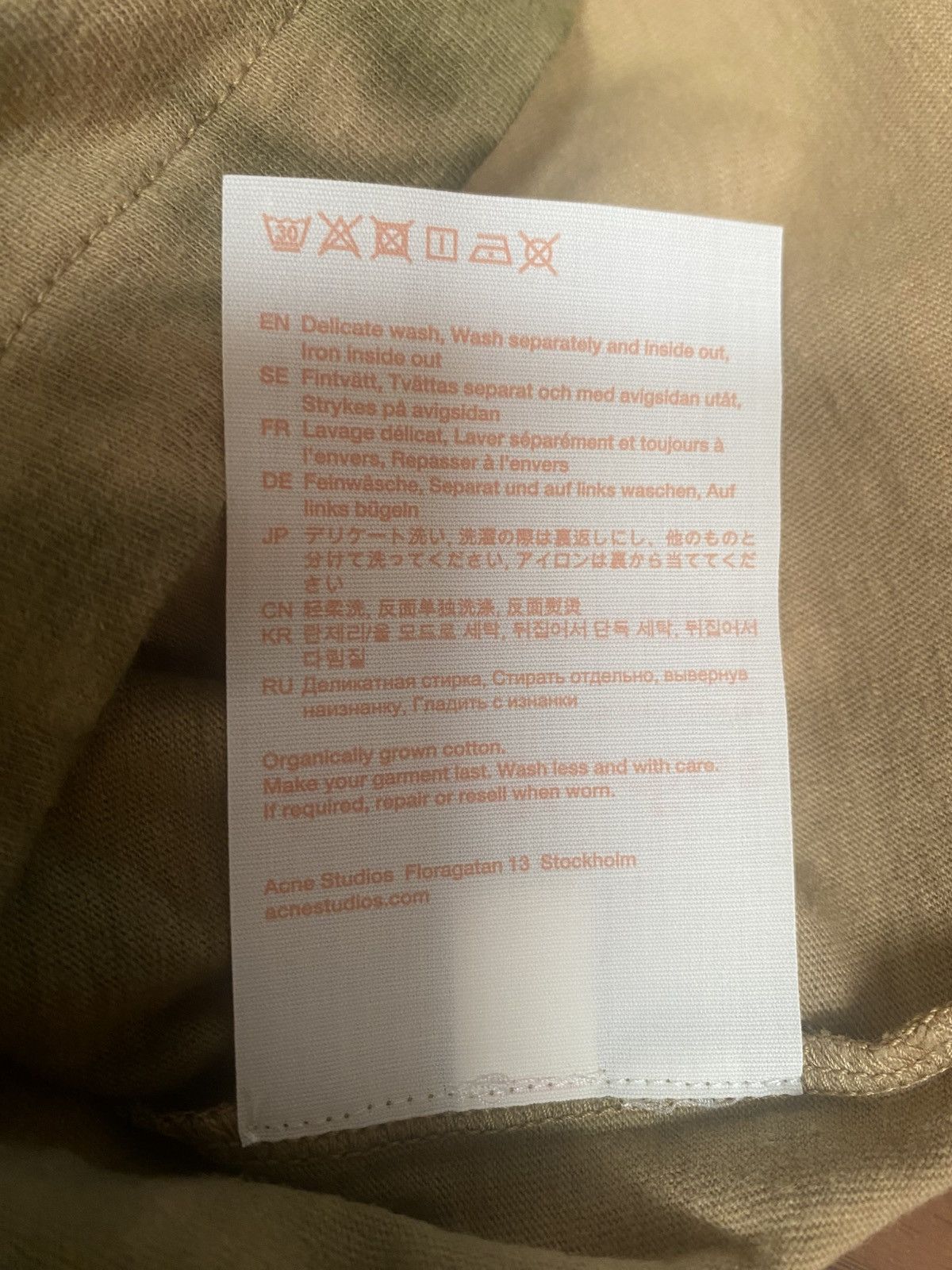 Acne Studios Acne Studios Tie Dye Tee Size XXS Oversized Unworn Size US XXS / EU 40 - 6 Thumbnail