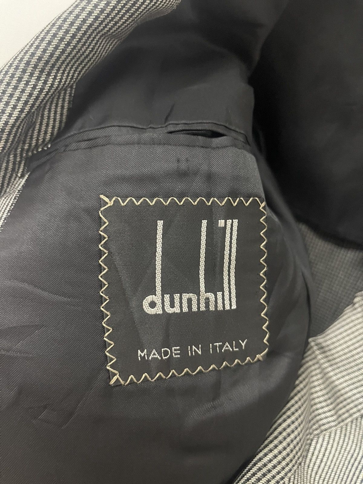 Alfred Dunhill Vintage DUNHILL Pure Silk Blazer Size 38S - 3 Thumbnail