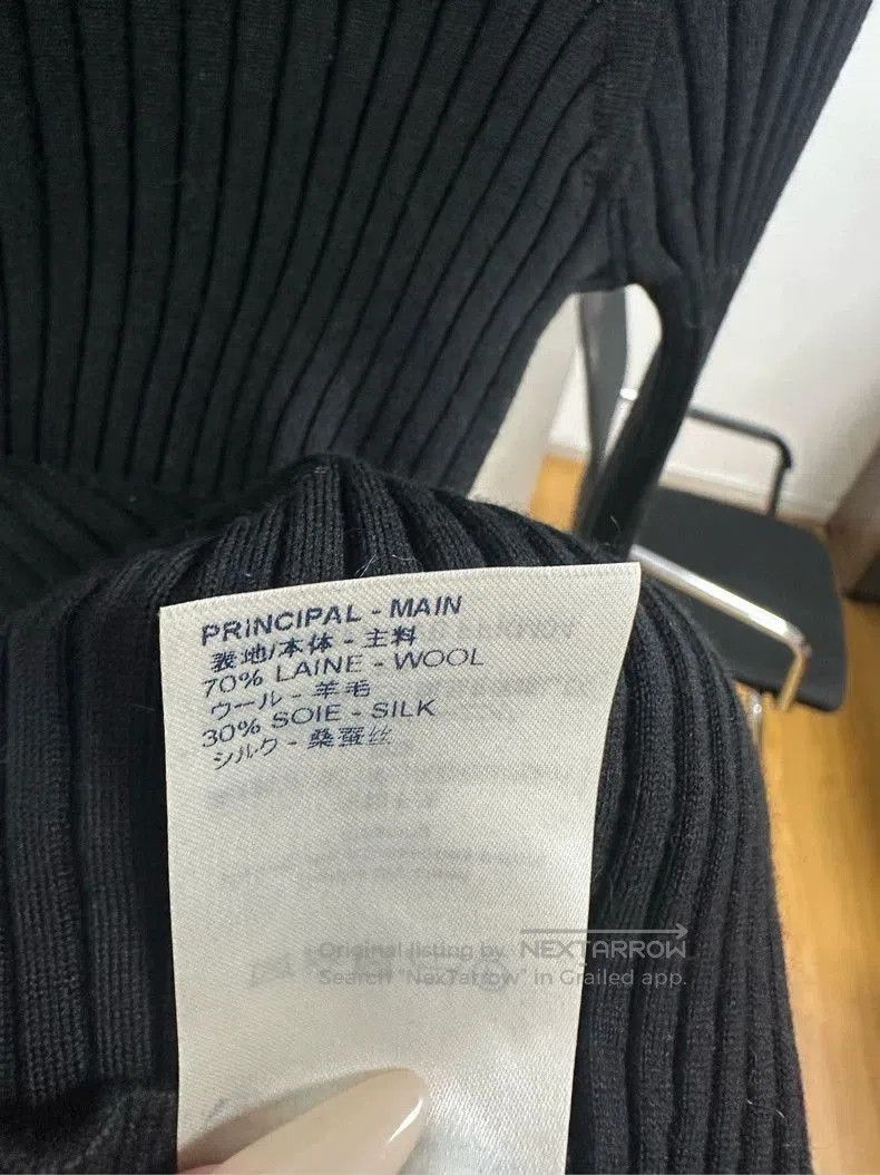 Louis Vuitton LV Black Long Sleeve Top XS. Size US XS / EU 42 / 0 - 5 Thumbnail
