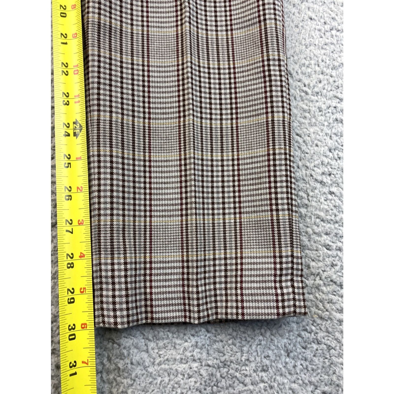 Tommy Hilfiger Tommy Hilfiger Pants Women 6 Brown Cotton Stretch Straight 76-6 Size 28" / US 6 / IT 42 - 7 Thumbnail
