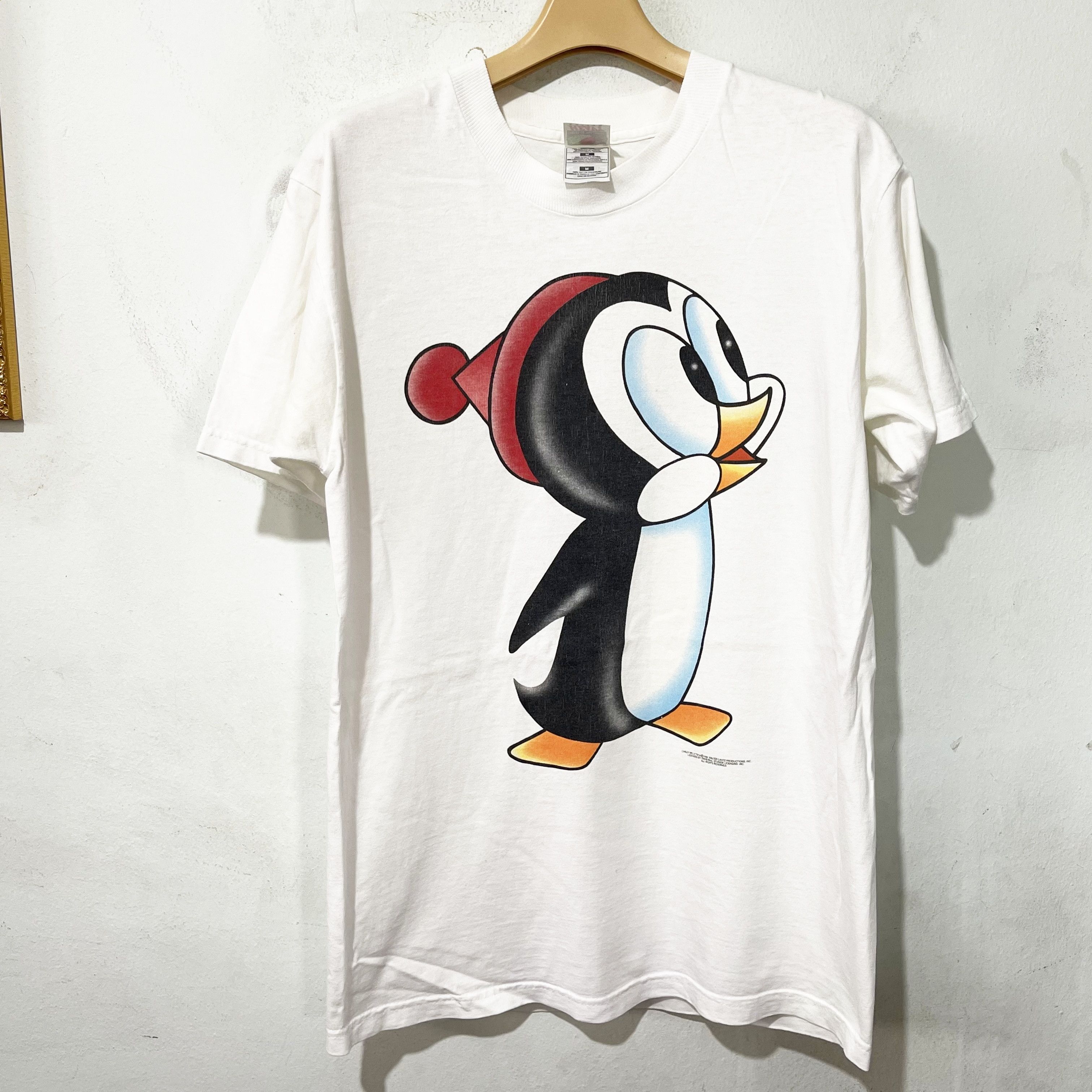 Vintage Vintage 1998 Chilly Willy Cartoon Shirt Size US M / EU 48-50 / 2 - 1 Thumbnail